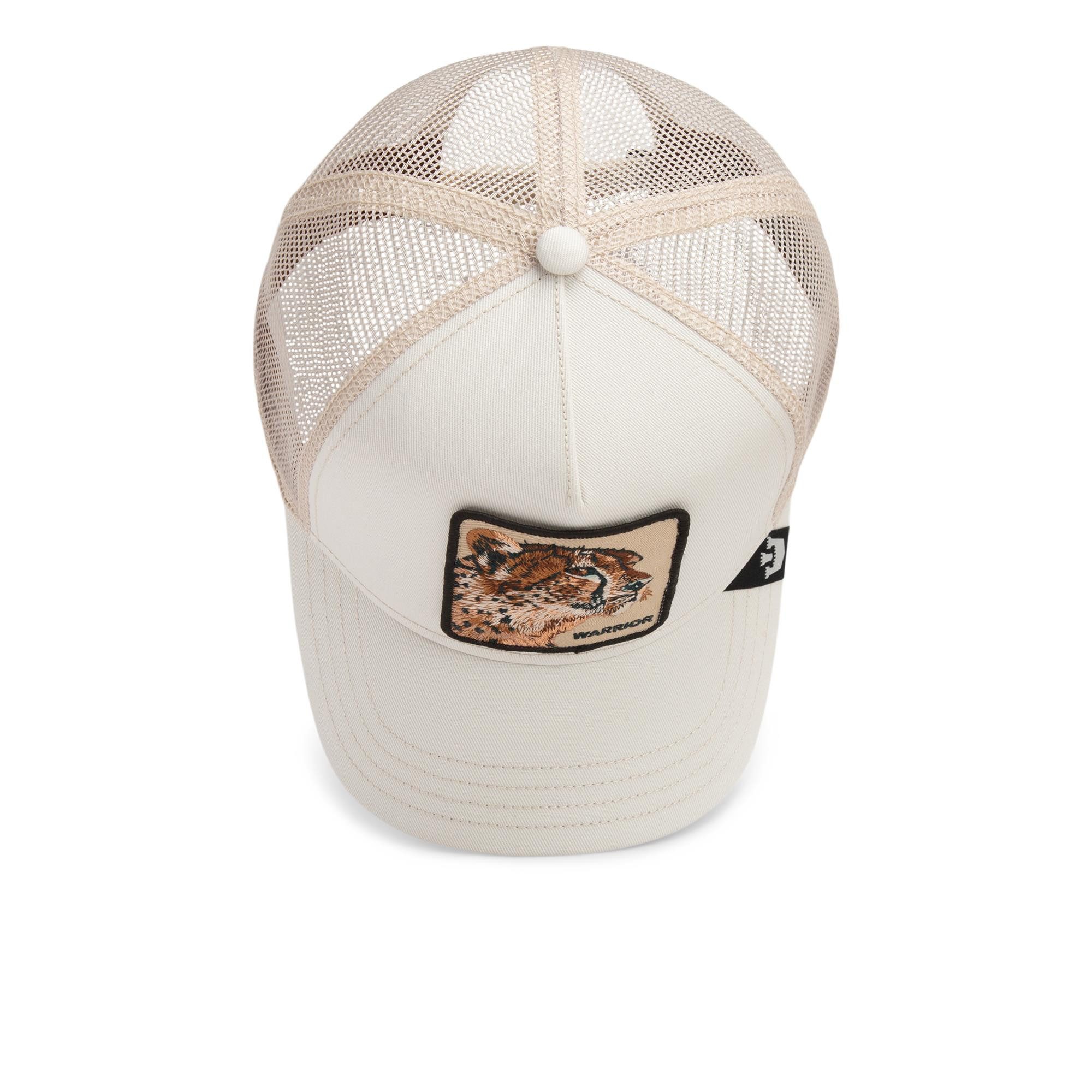 GOORIN Bros. Trucker Cap Goorin Bros. The Warrior Cheetah Trucker Cap Core Sport Creme (Basecap, Meshcap, Trucker Kappe)