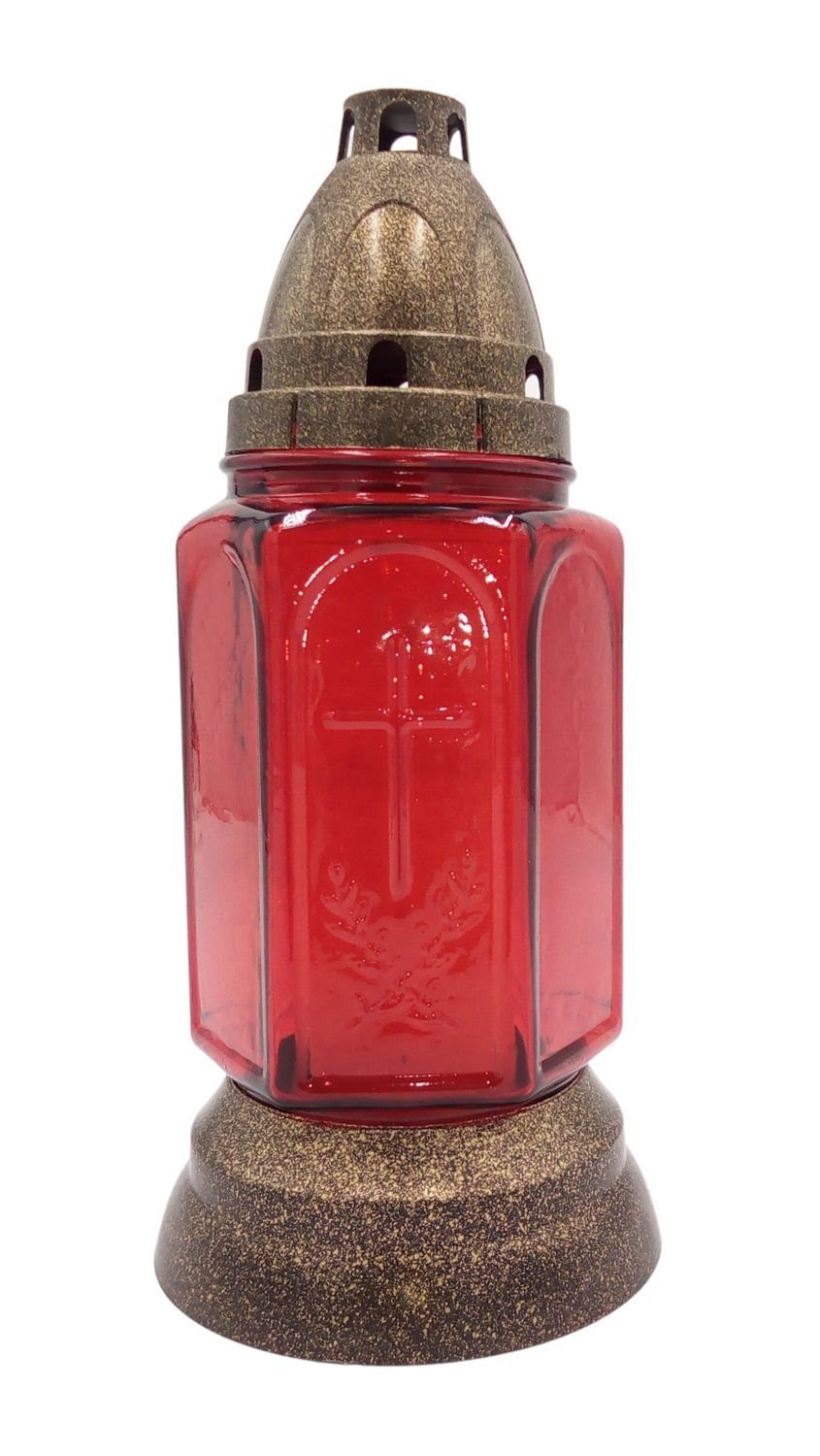 BURI Grabkerze Glas-Grablicht 24cm Grabkerze Tagebrenner günstig online kaufen