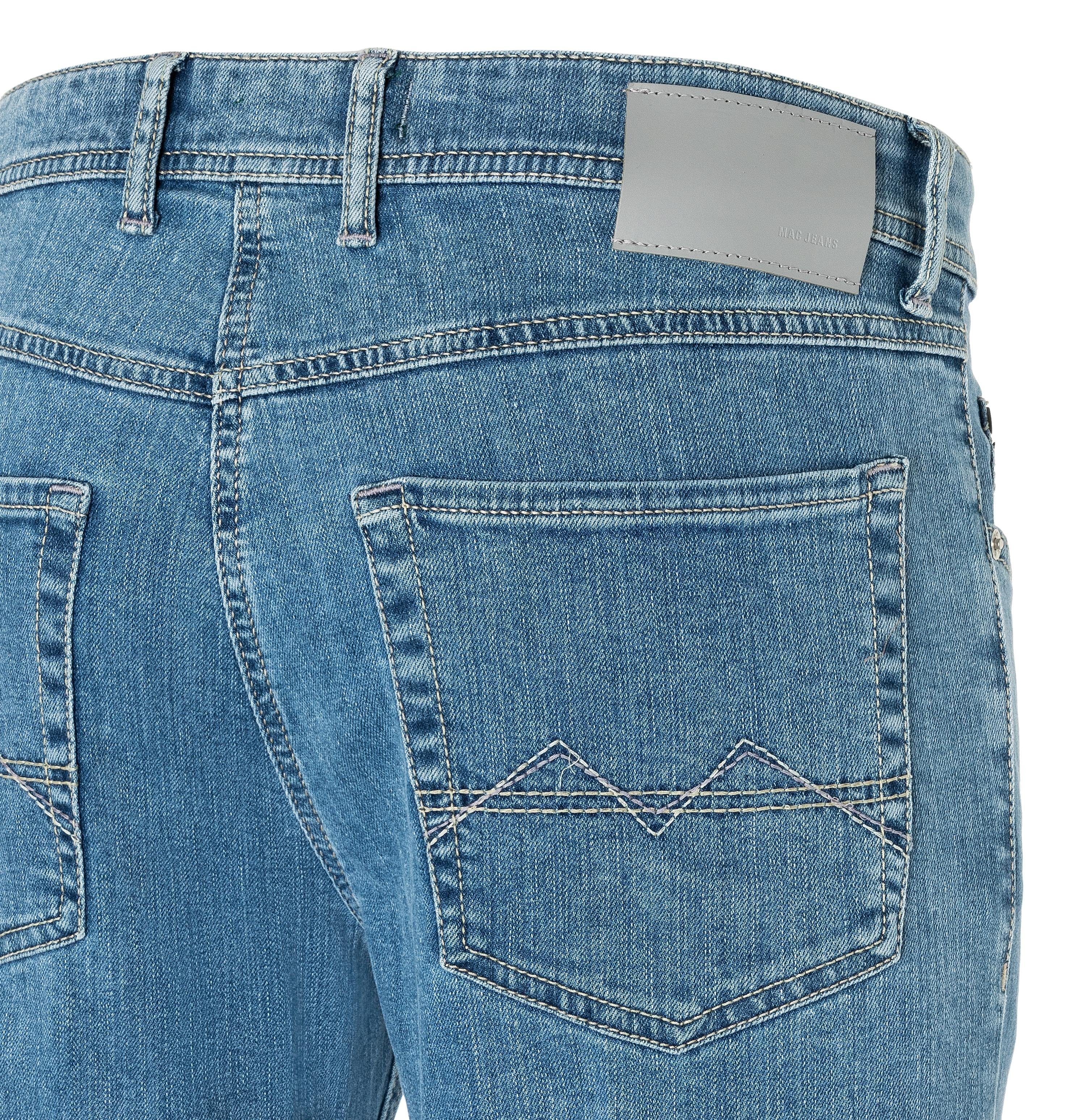 MAC H306 0501-00-0970L RECYCLED 5-Pocket-Jeans MAC ARNE stonewash COTTON indigo light