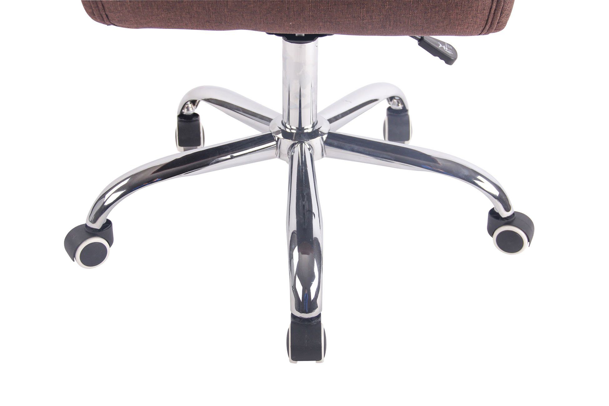 braun Deli Stoff, mit höhenverstellbarer Sitzhöhe Schreibtischstuhl CLP