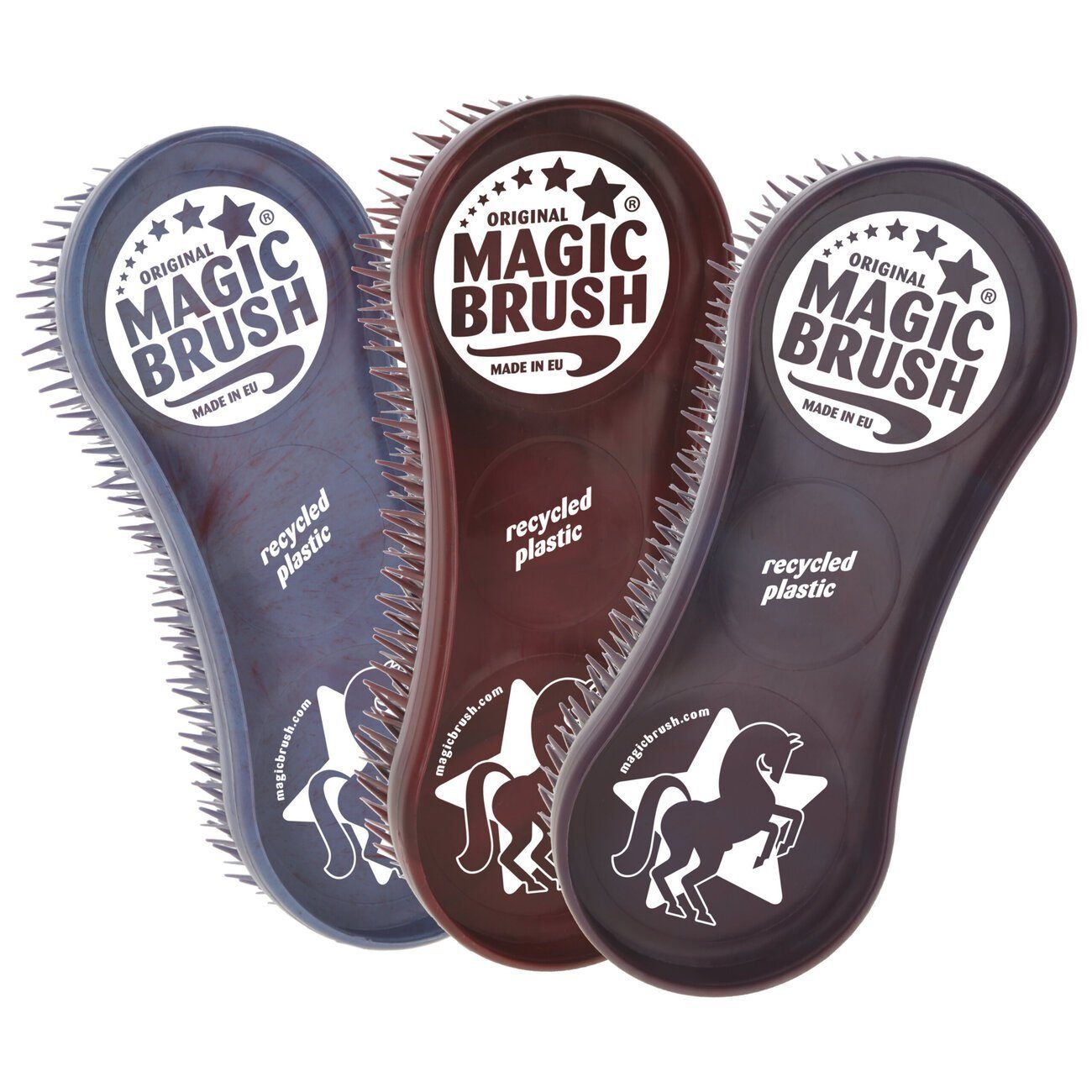 Recycled Magic Brush MagicBrush Pferdebürste Berry Bürstenset Wild
