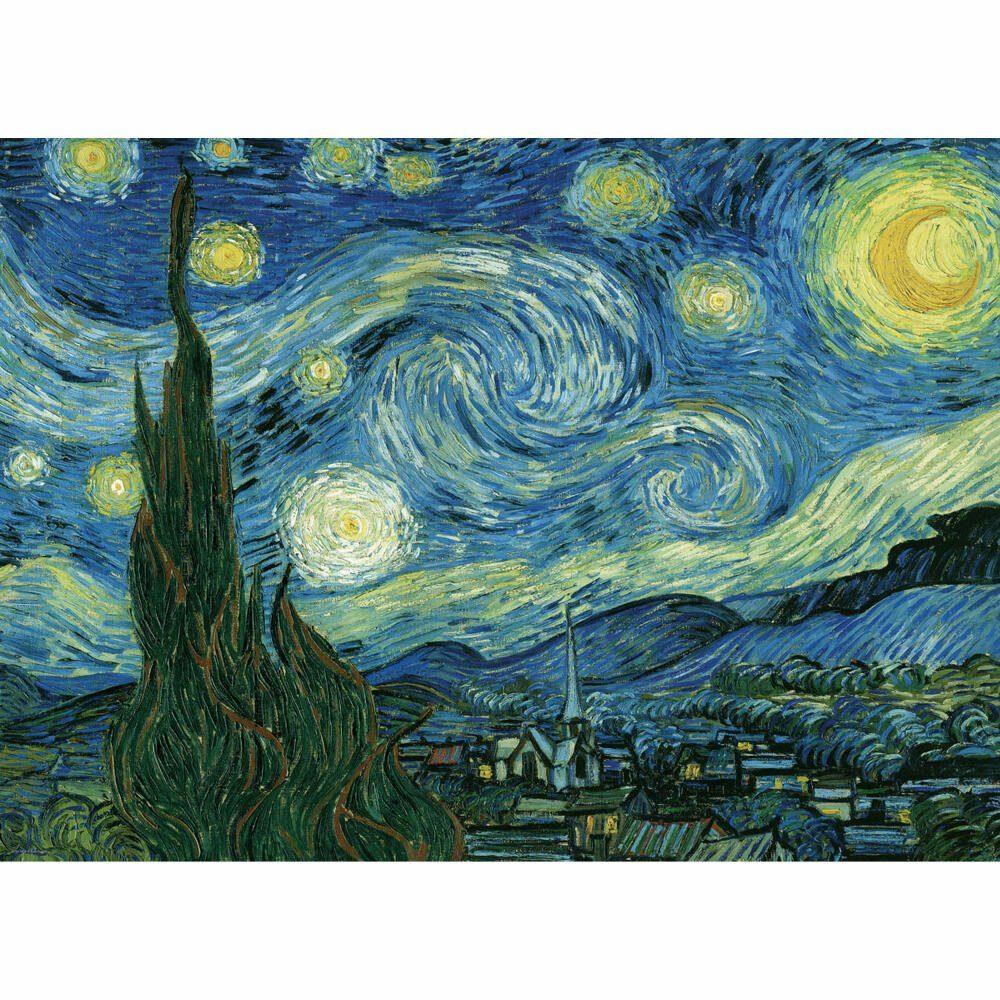 EUROGRAPHICS Puzzle Sternennacht Vincent Puzzleteile van Gogh, von 1000