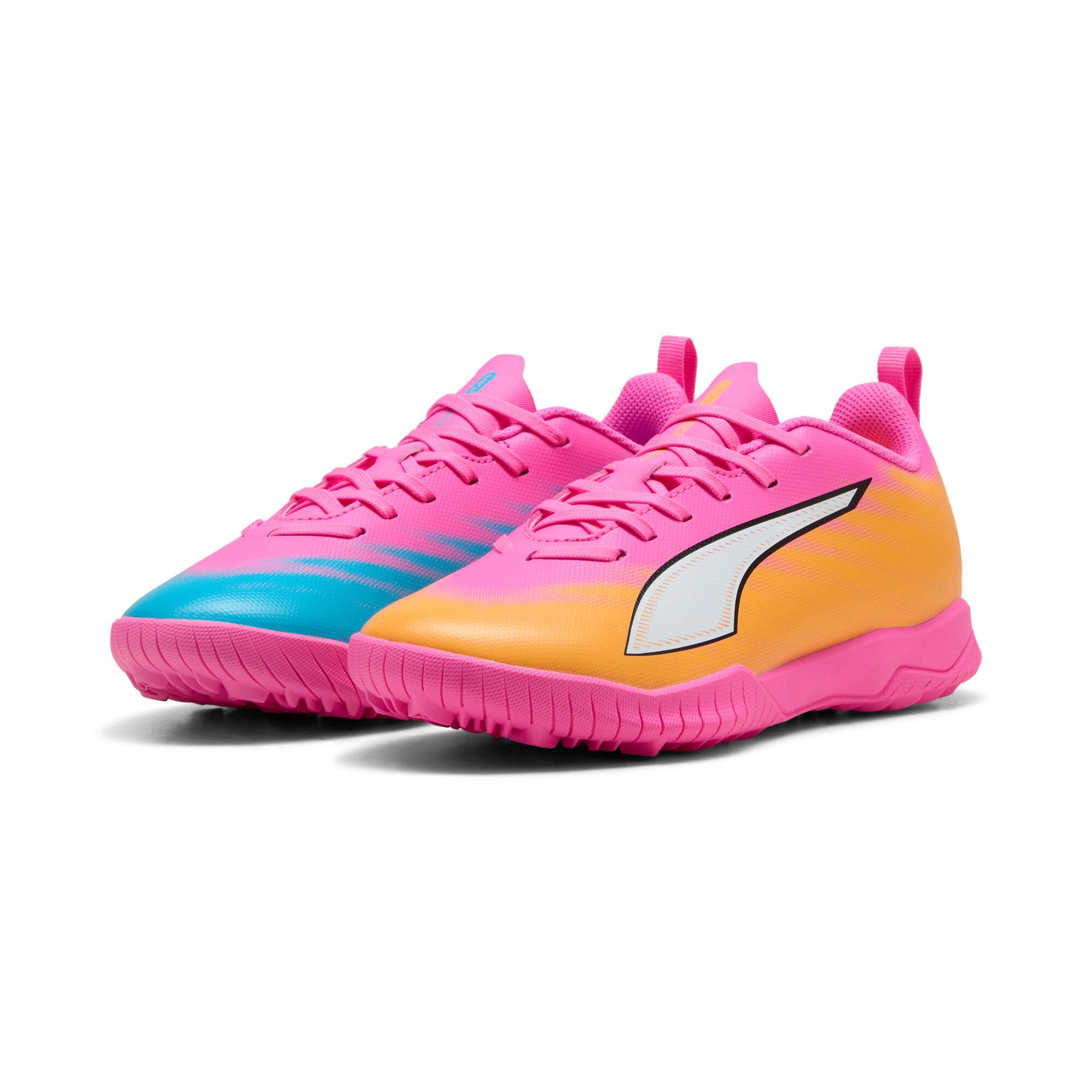 PUMA ULTRA 6 PLAY TT JR Fußballschuh für Kunstrasen und harte Naturböden, leichtes Funktions-Mesh