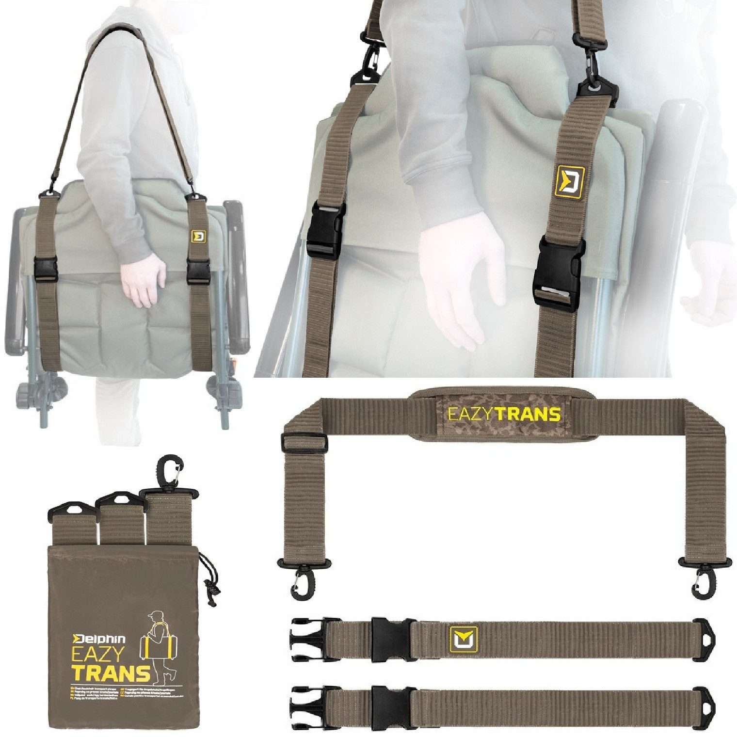 Trageriemen Transportriemen Delphin Eazy TRANS - Schultergurte