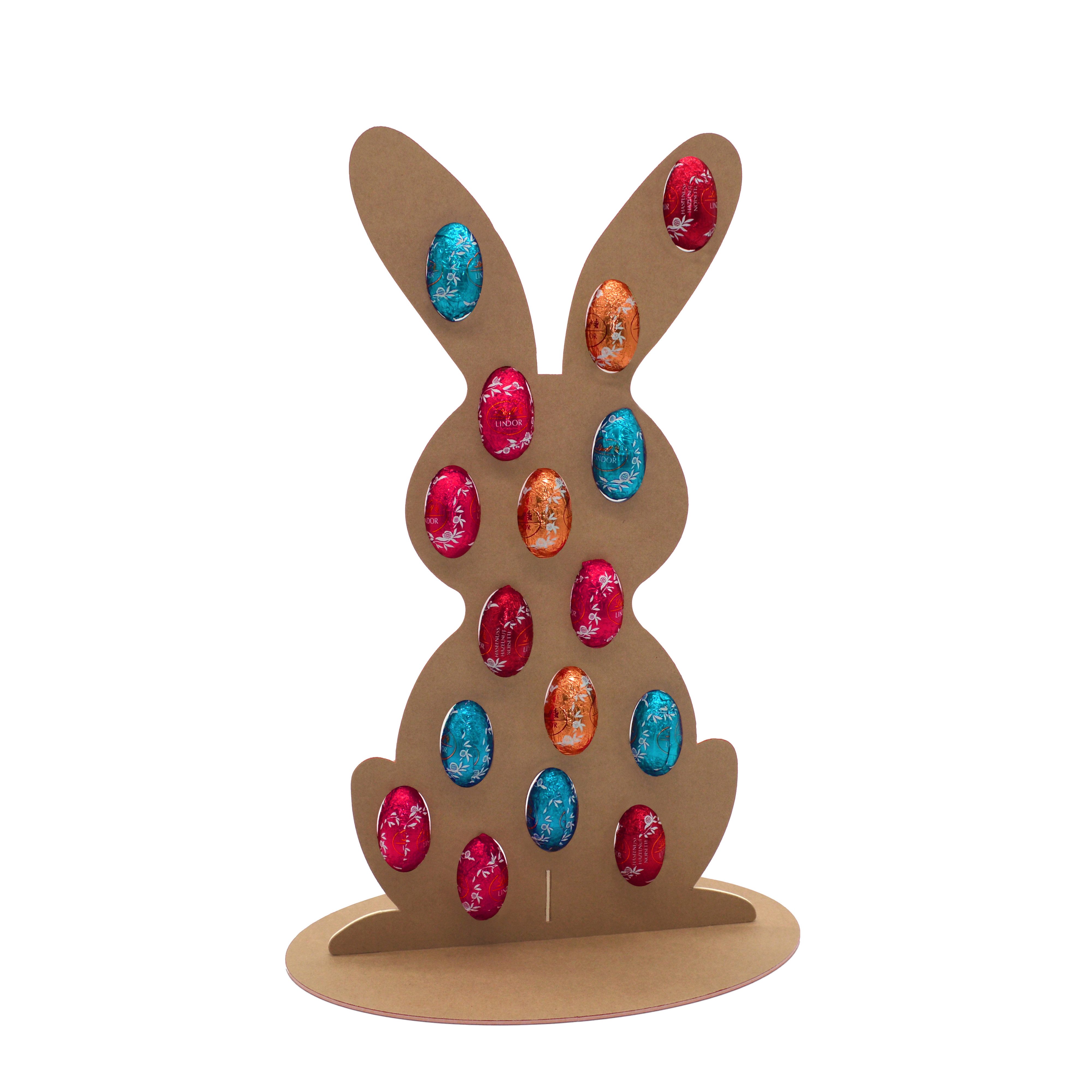 HR Direktverkauf GmbH Osterhase Kalender zum Befüllen von Schokoladeneiern