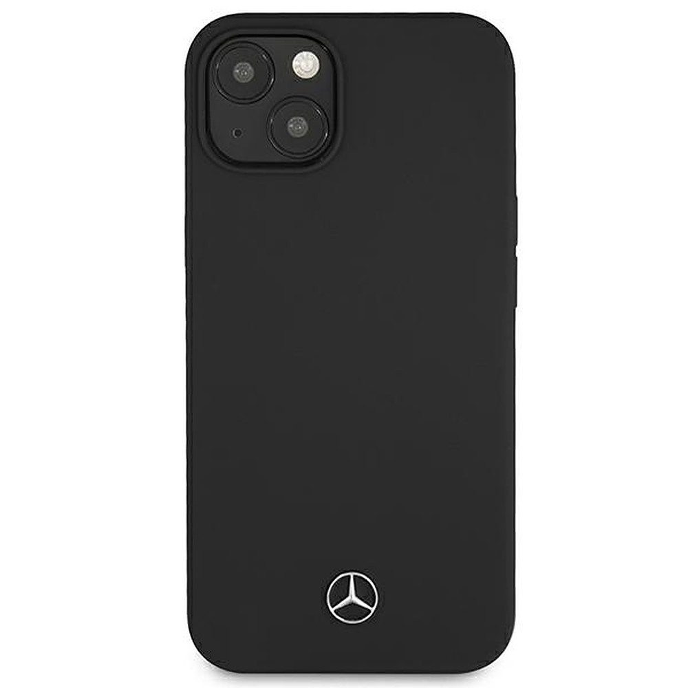 Mercedes Handyhülle Silikonschale Schutzhülle Rückschale 5,4 Zoll, Silikon, Mikrofaserfutter, Mercedes-Benz lizenziert