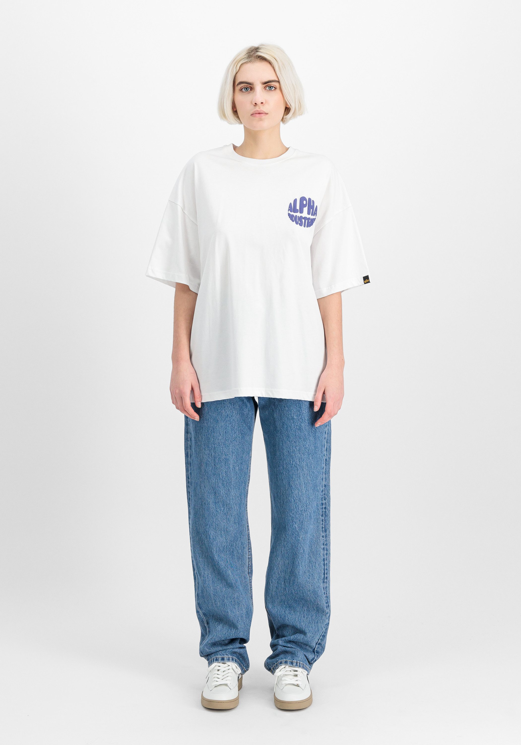 Alpha Industries T-Shirt Logo Backprint T-Shirt W