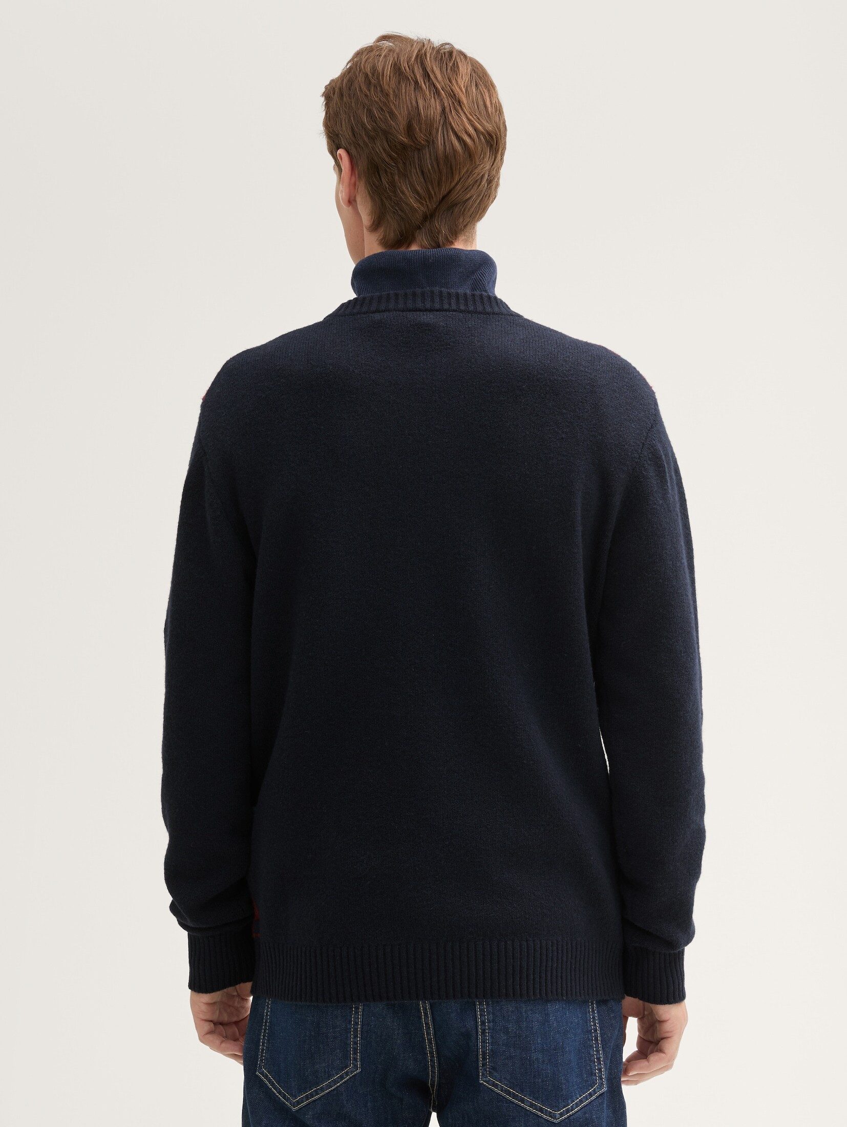 TOM TAILOR Strickpullover Pullover & Strickjacken Gemusterter Strickpullover