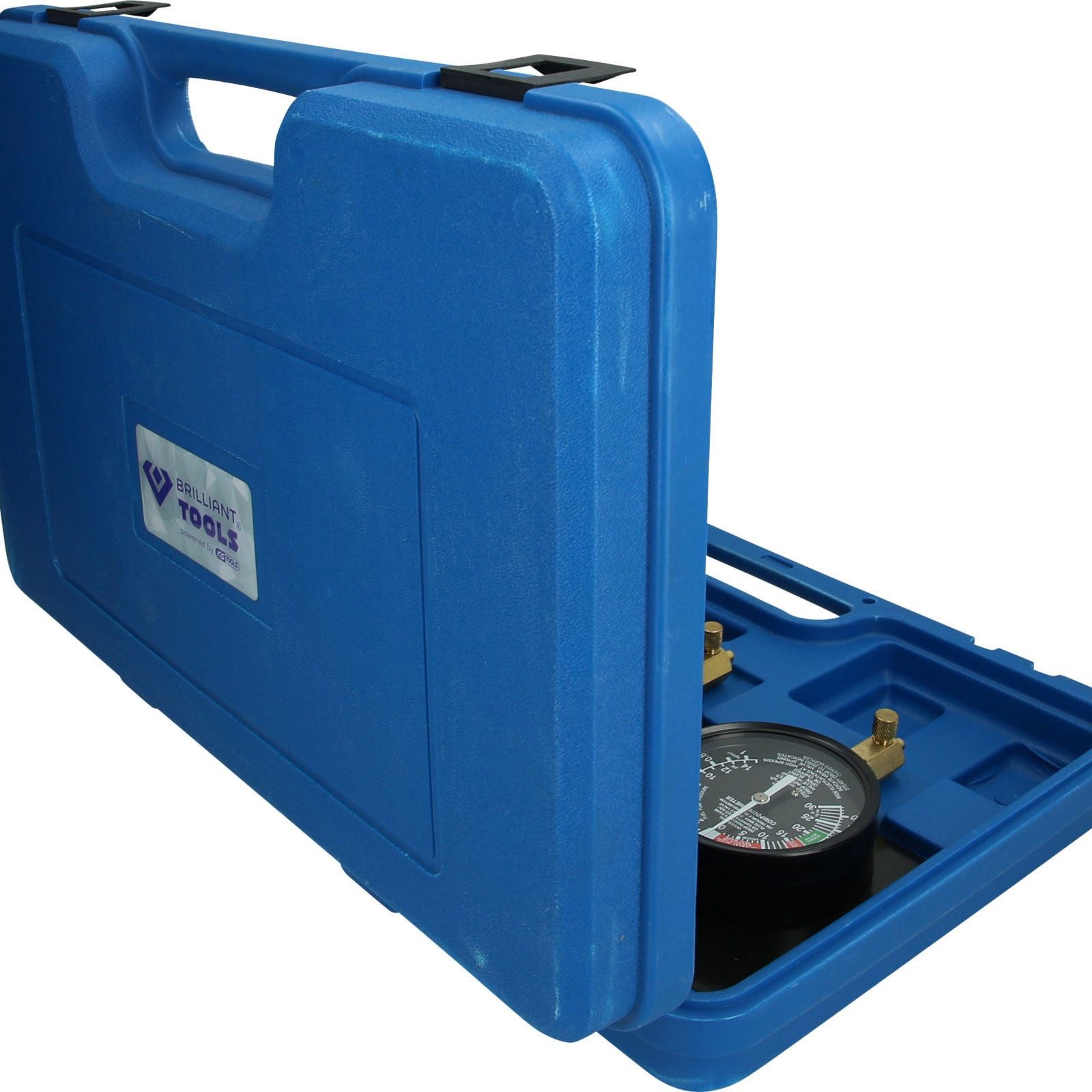 Brilliant Tools Montagewerkzeug BRILLIANT TOOLS Synchron-Vergaser-Testgerät mit 4 Synchronuhren 2...