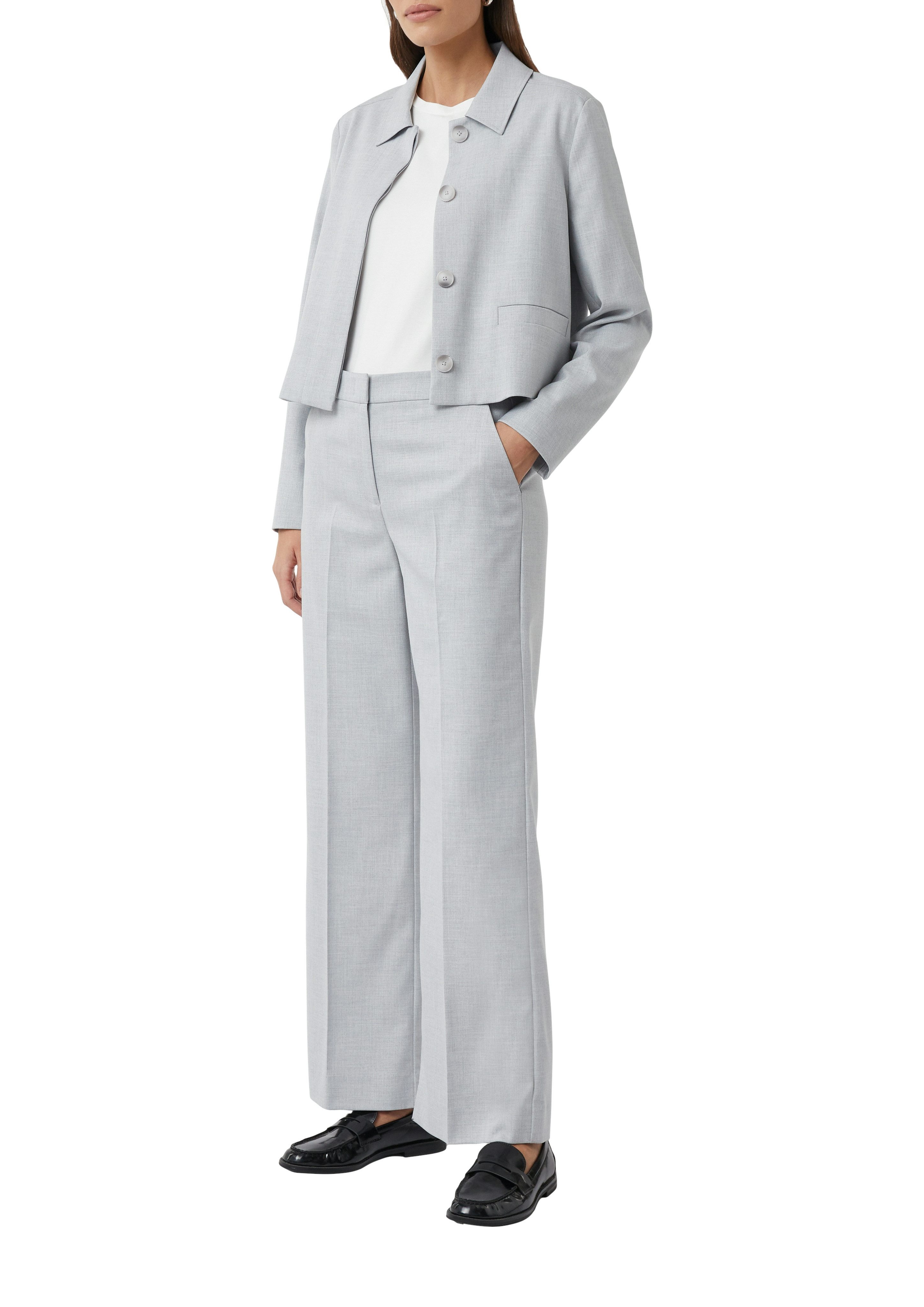 comma Stoffhose mit Bügelfalte günstig online kaufen