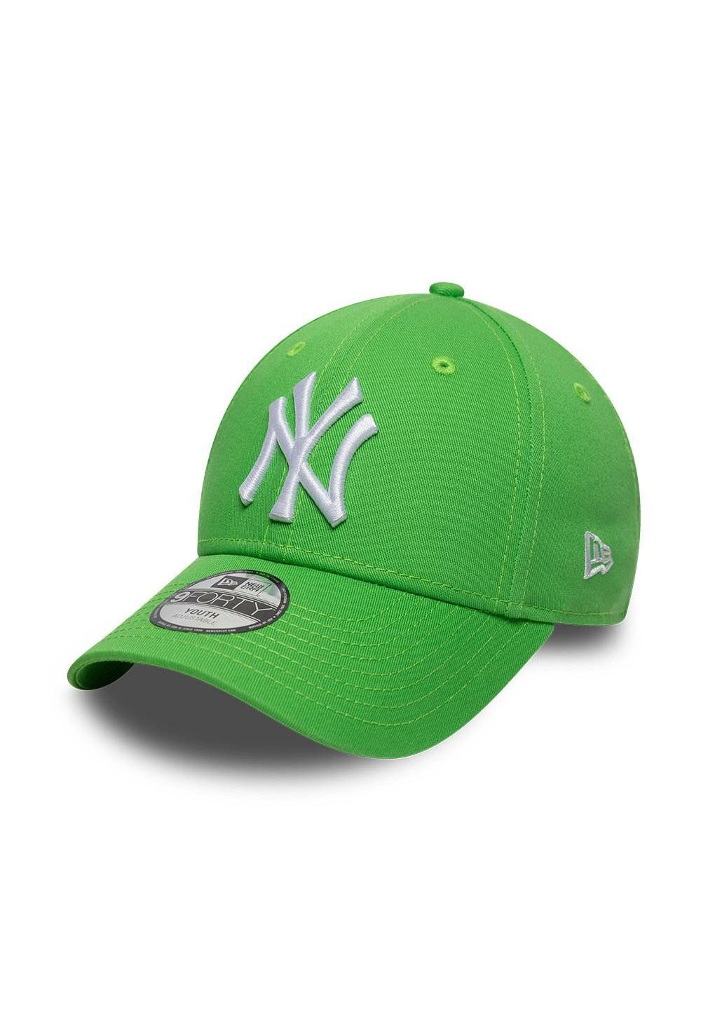 New Era Baseball Cap New York Yankees New Era MLB League Essential 9Forty Kids Cap Grün (1-St)