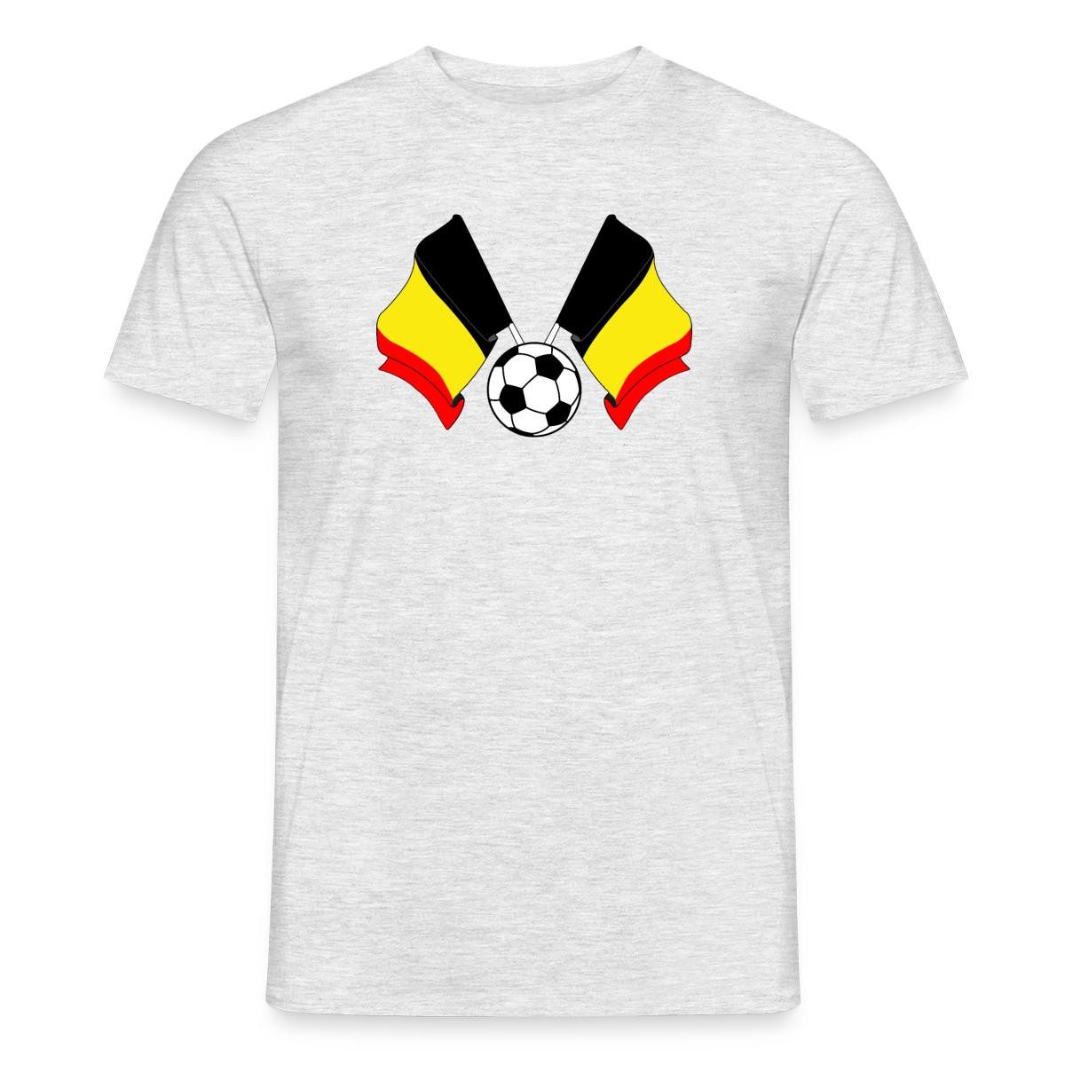 Spreadshirt T-Shirt Belgische Flaggen, Belgien Fußball Männer T-Shirt (1-tlg)