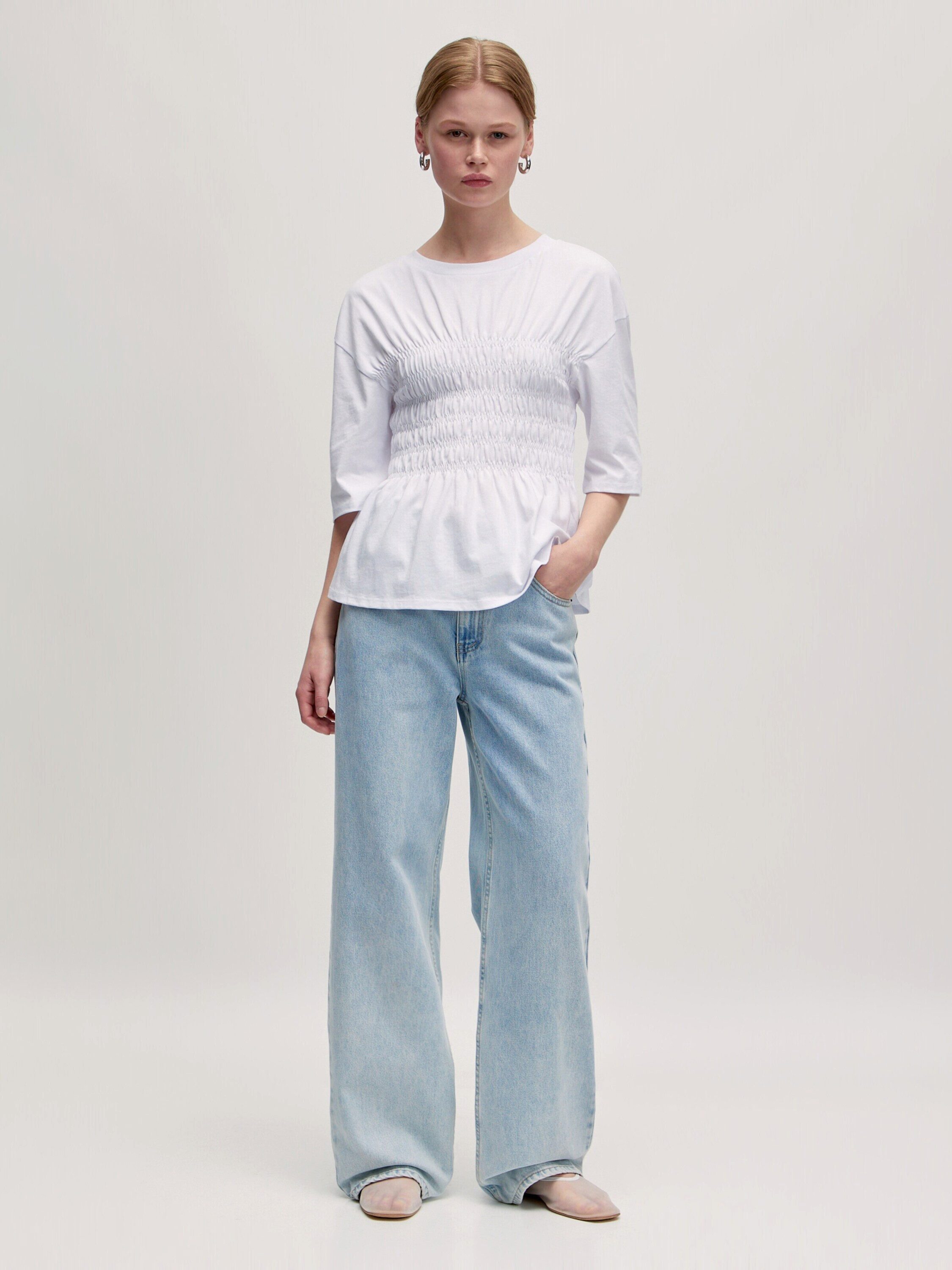 EDITED 3/4-Arm-Shirt Nayeli (1-tlg) Plain/ohne Details