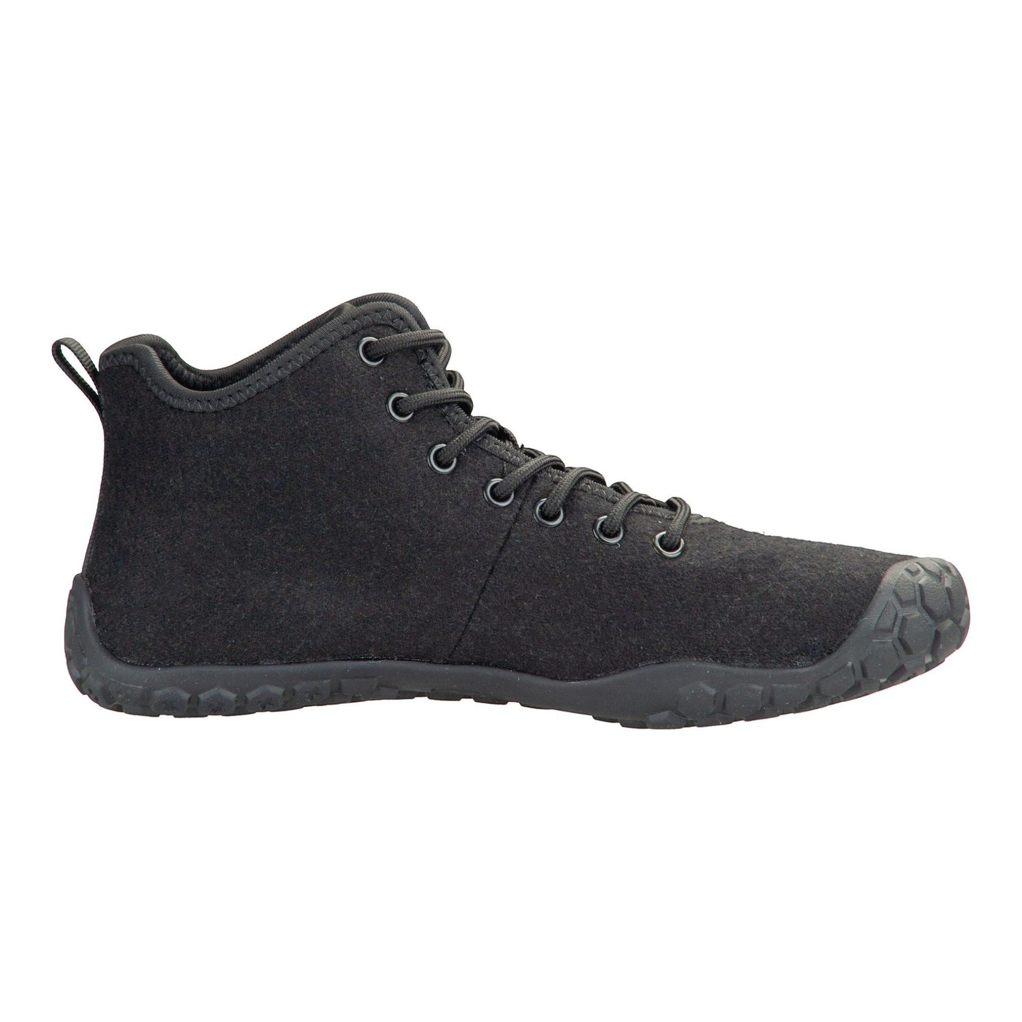 Ballop Sneaker Barefoot Corso Mid-Cut schwarz Barfußschuh