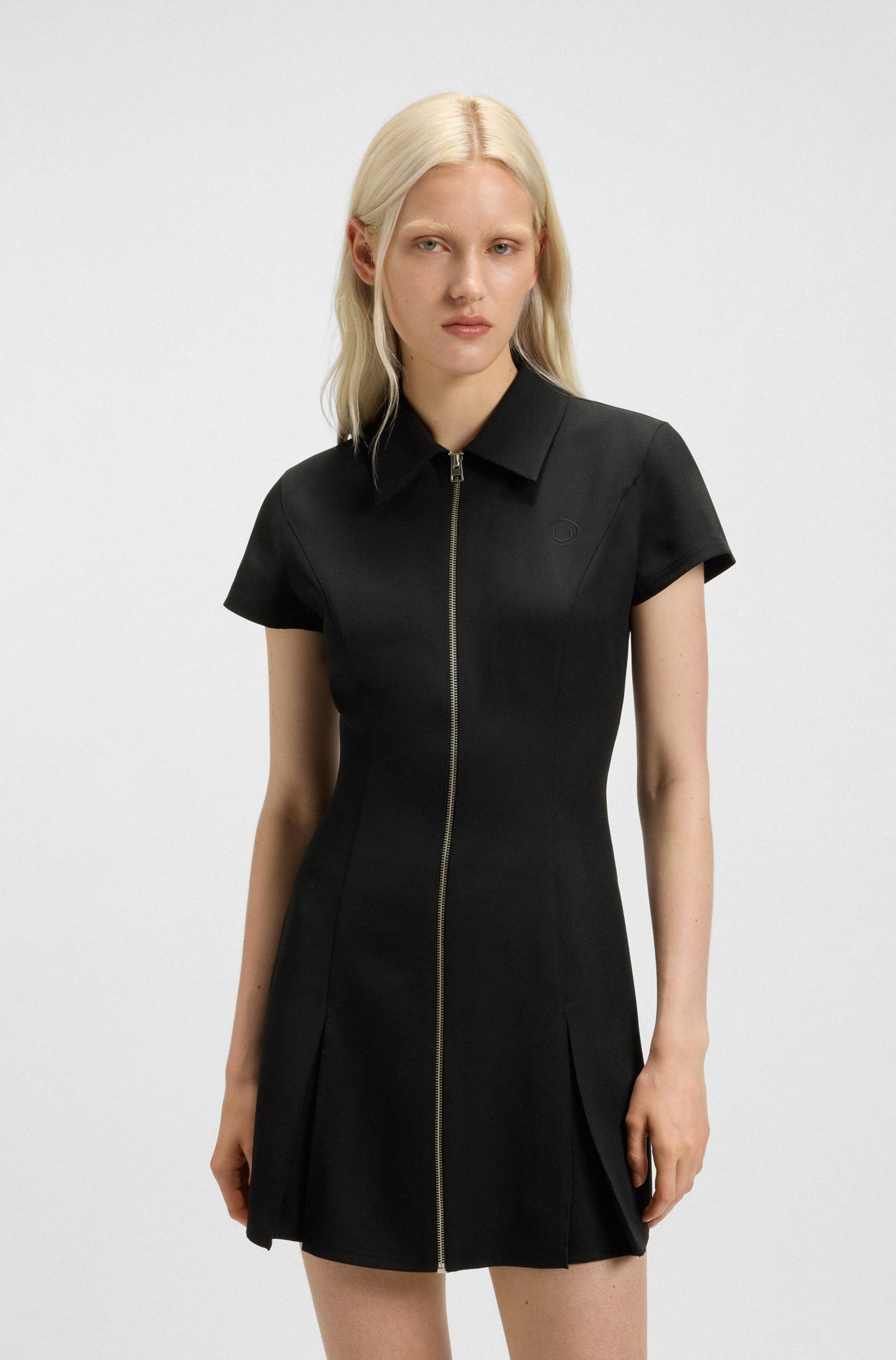 HUGO Blue Polokleid Kahuma Rockteil mit günstig online kaufen