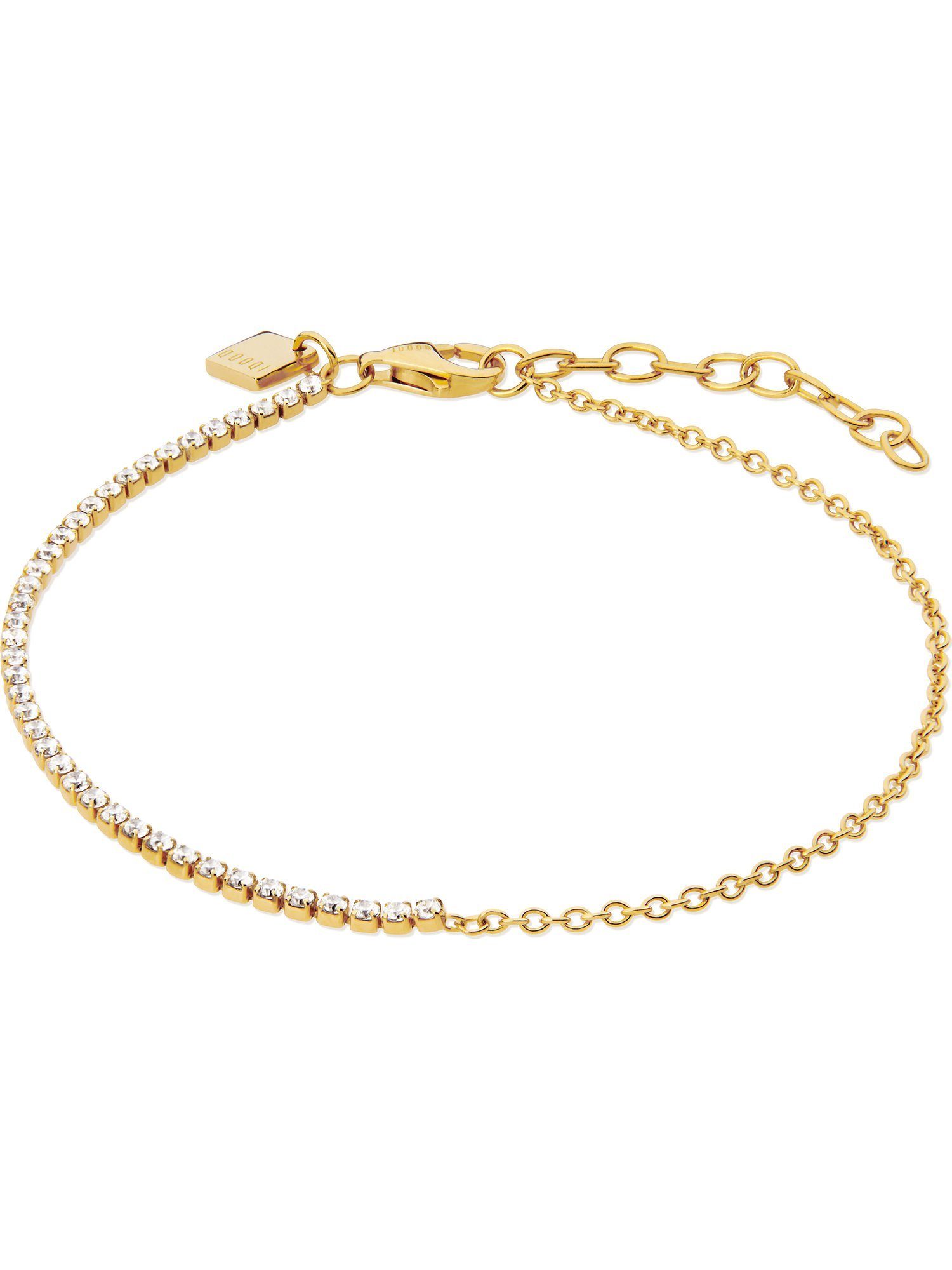 Silberarmband CHRIST Damen-Armband 925er Silber 44 Zirkonia