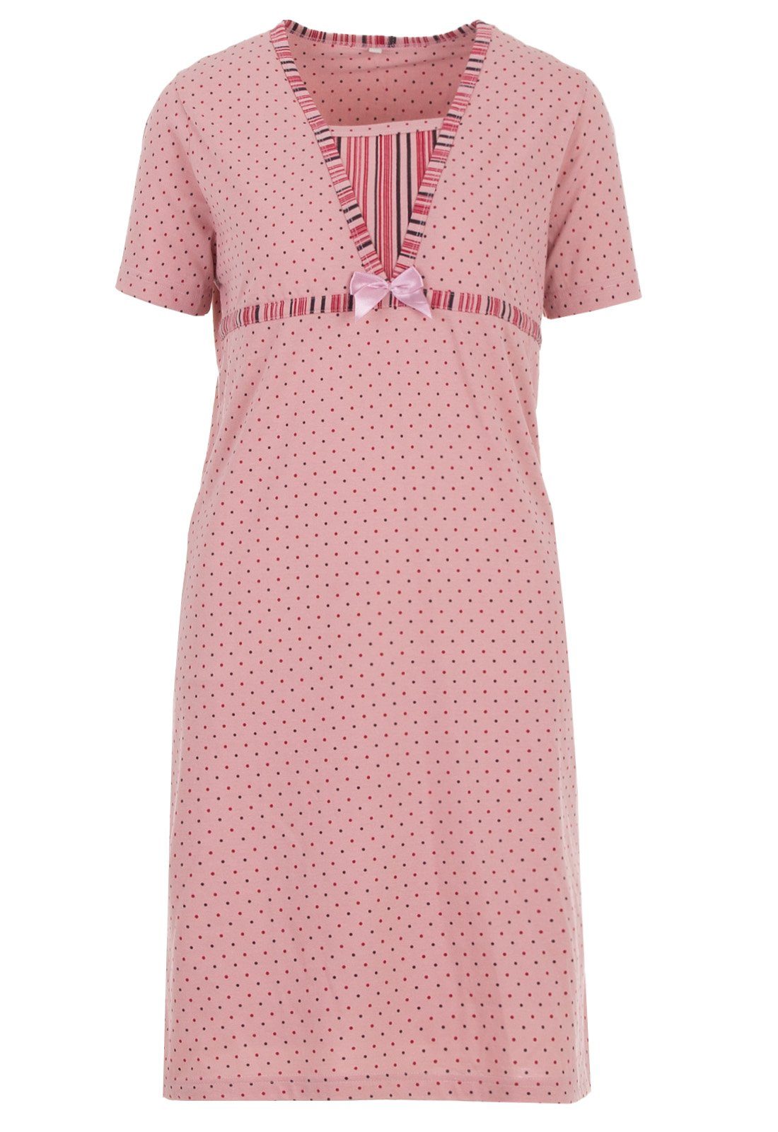 zeitlos Nachthemd Nachthemd Kurzarm - Lagenlook günstig online kaufen