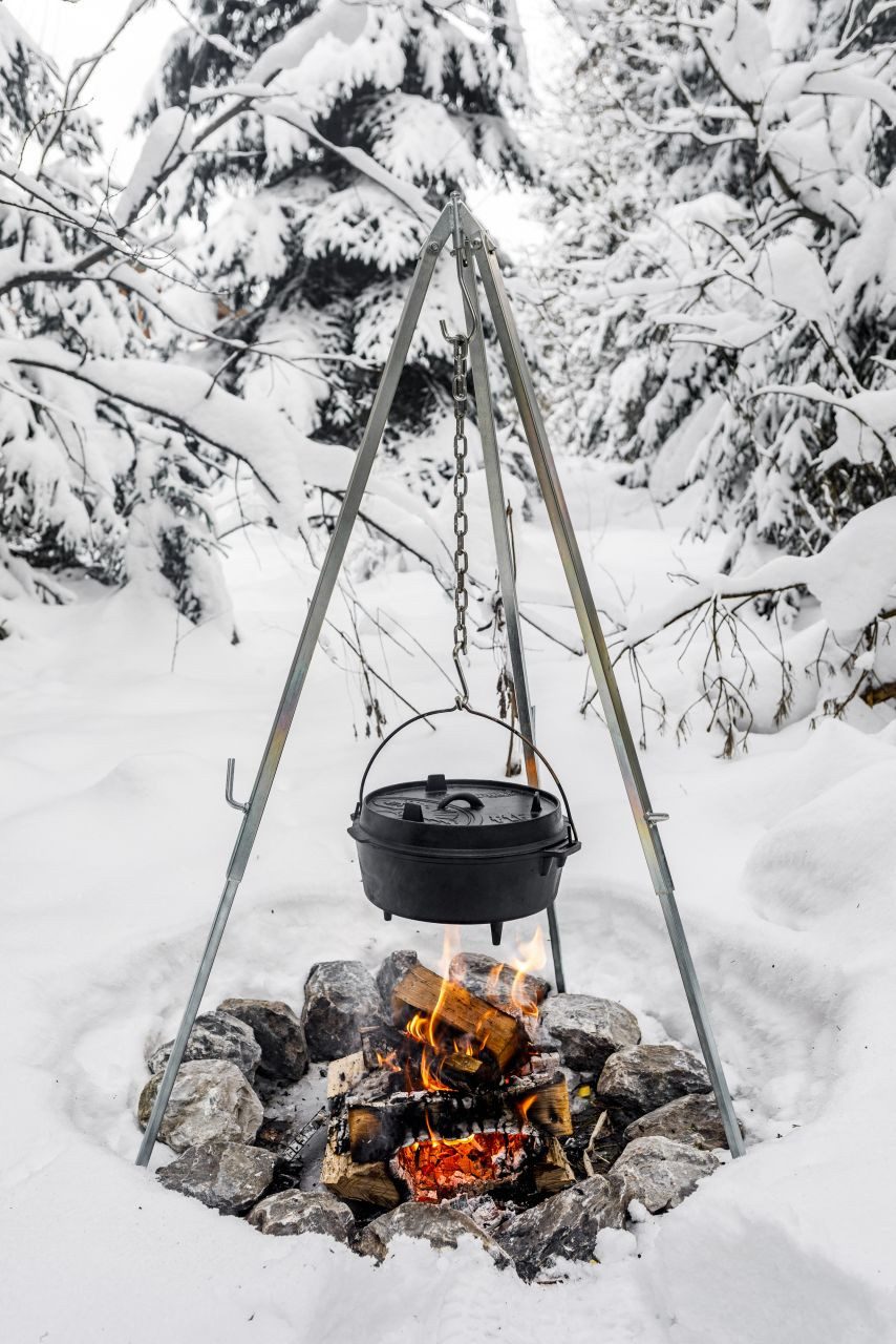 Petromax Schwenkgrill Petromax Dreibein mit Kette und Haken