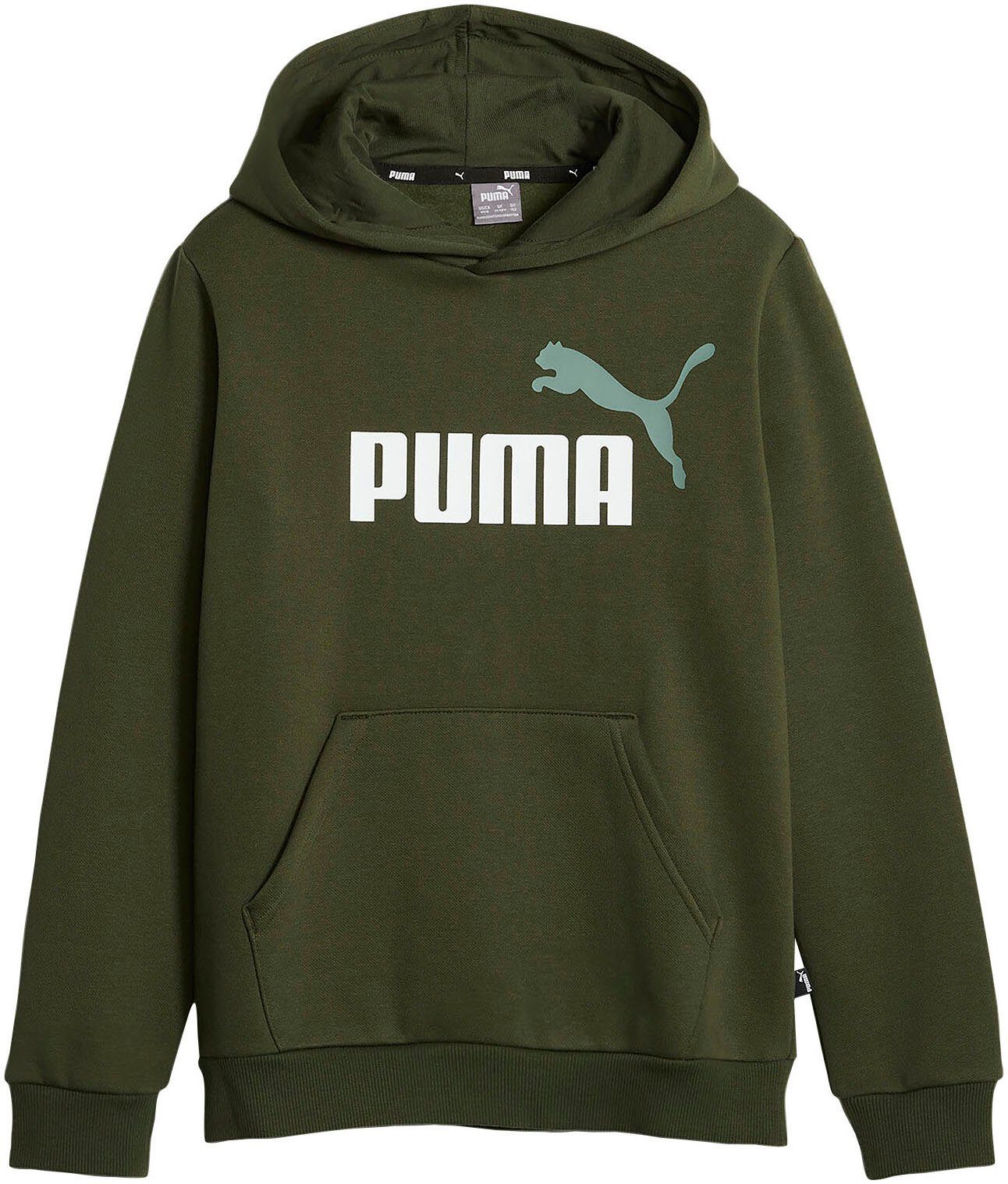 PUMA HOODIE BIG für ESS+ Kinder COL 2 - FL Kapuzensweatshirt LOGO Myrtle