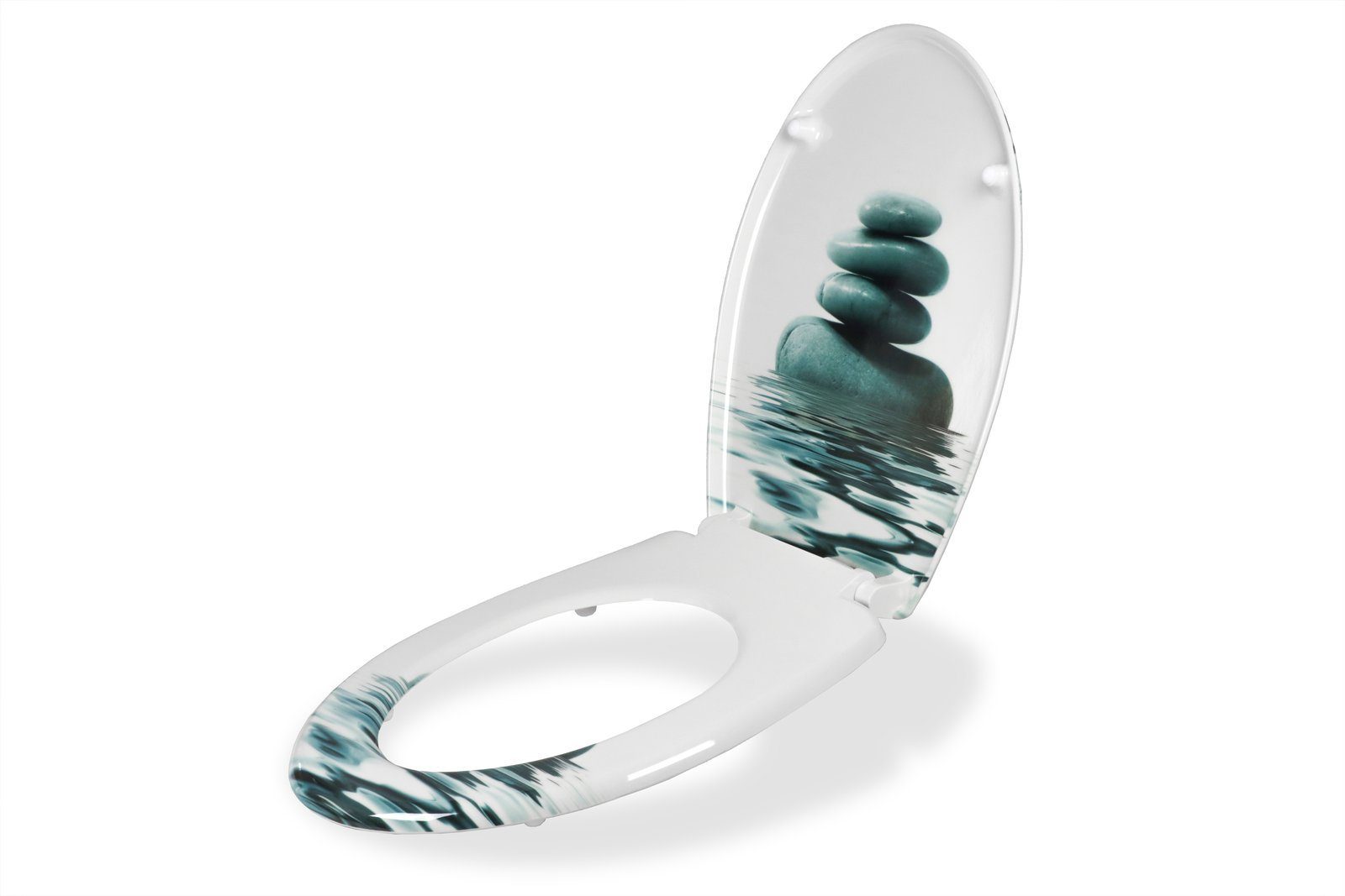 Stabilo Sanitär WC-Sitz WC-Sitz "Calm lake" günstig online kaufen