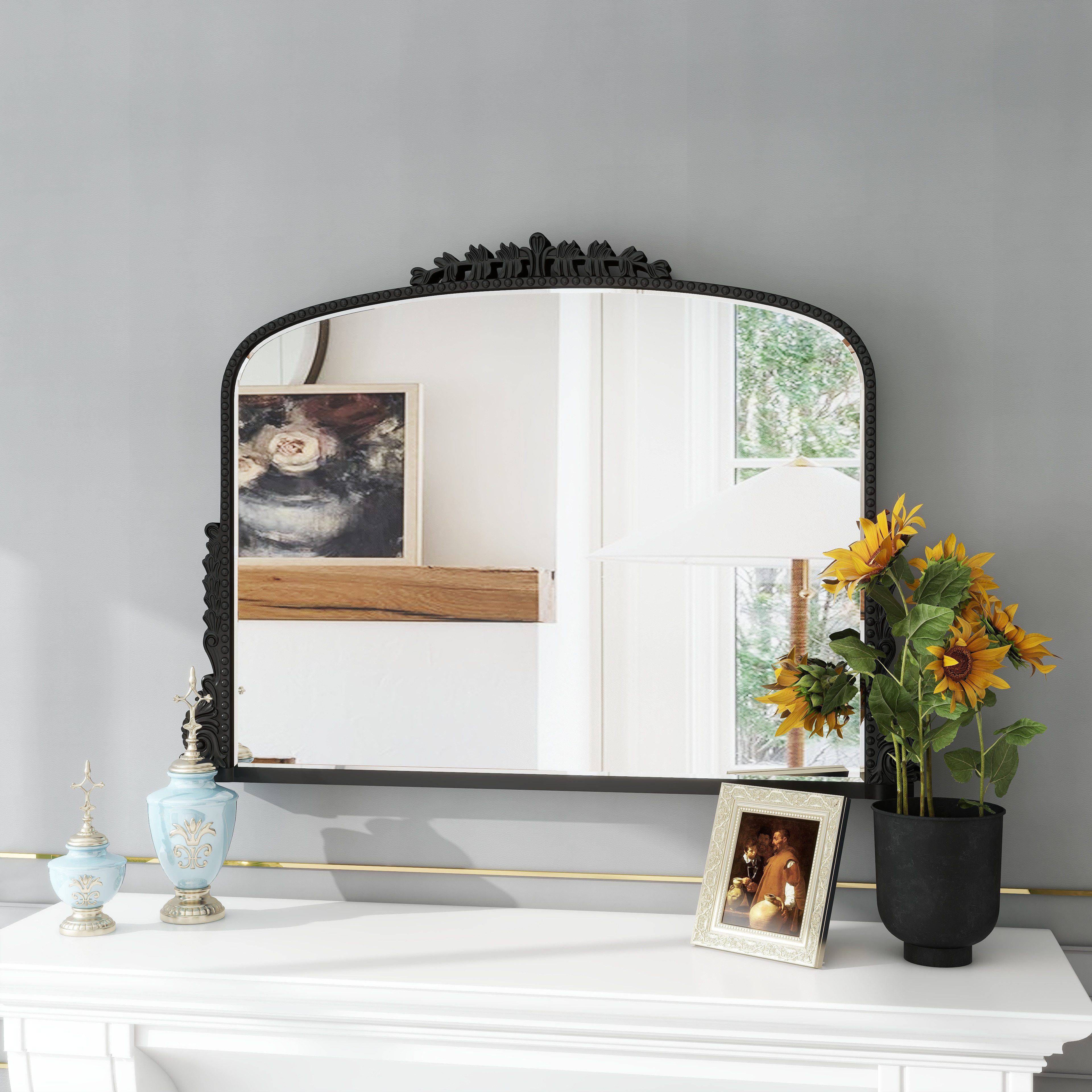 Yorbay Wandspiegel Vintage Design Dekospiegel Barock, günstig online kaufen