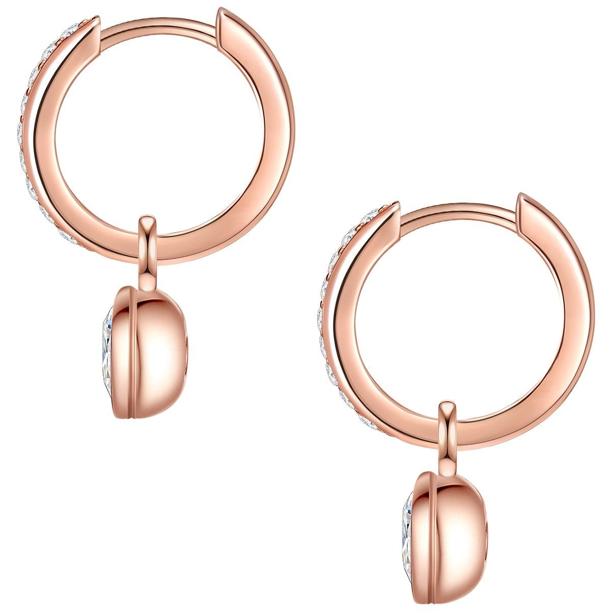 Rafaela Donata Paar Creolen roségold, aus günstig online kaufen
