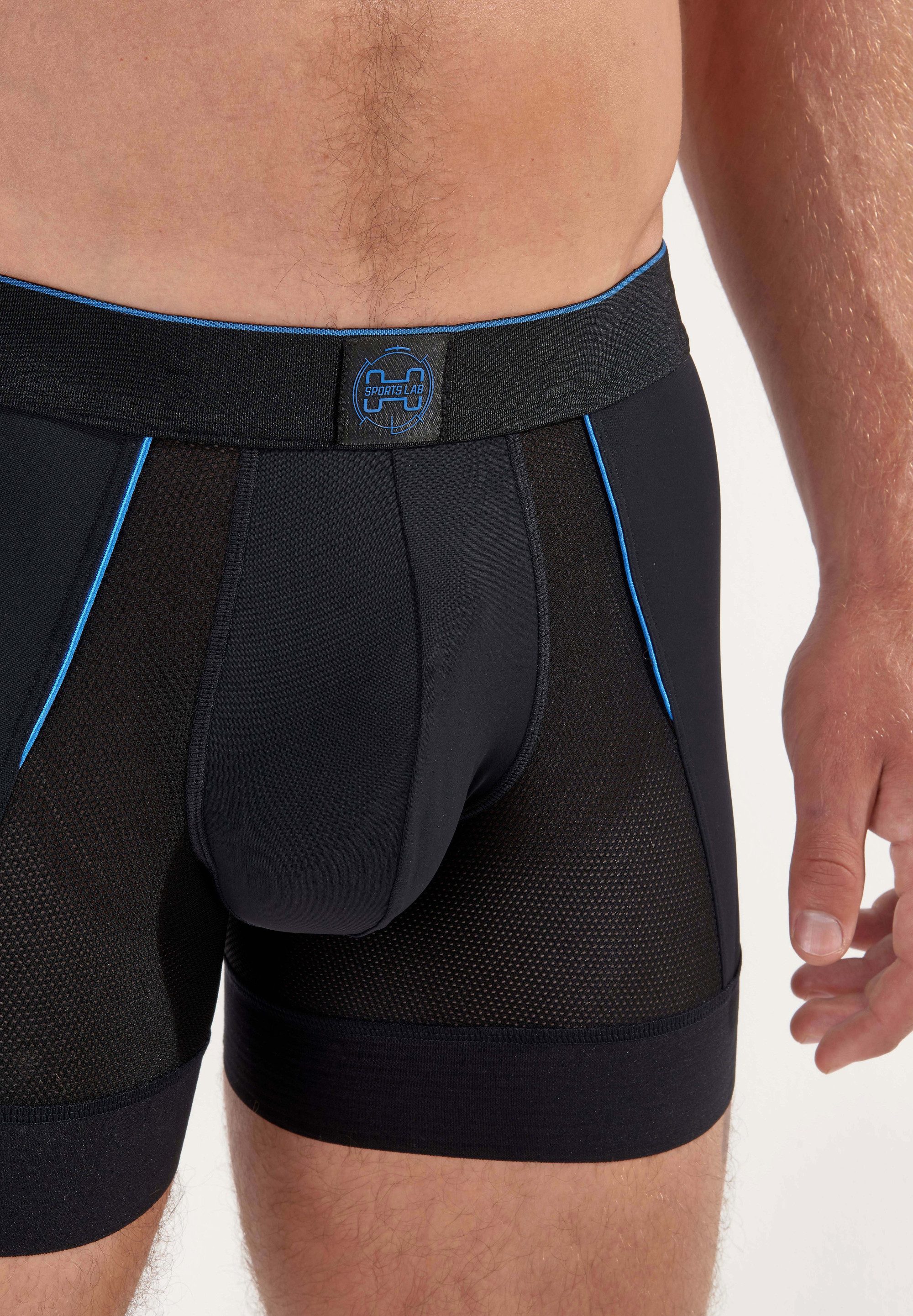 Hom Boxershorts Sports Lab elastisch, belüftete Zonen, sportlicher Look