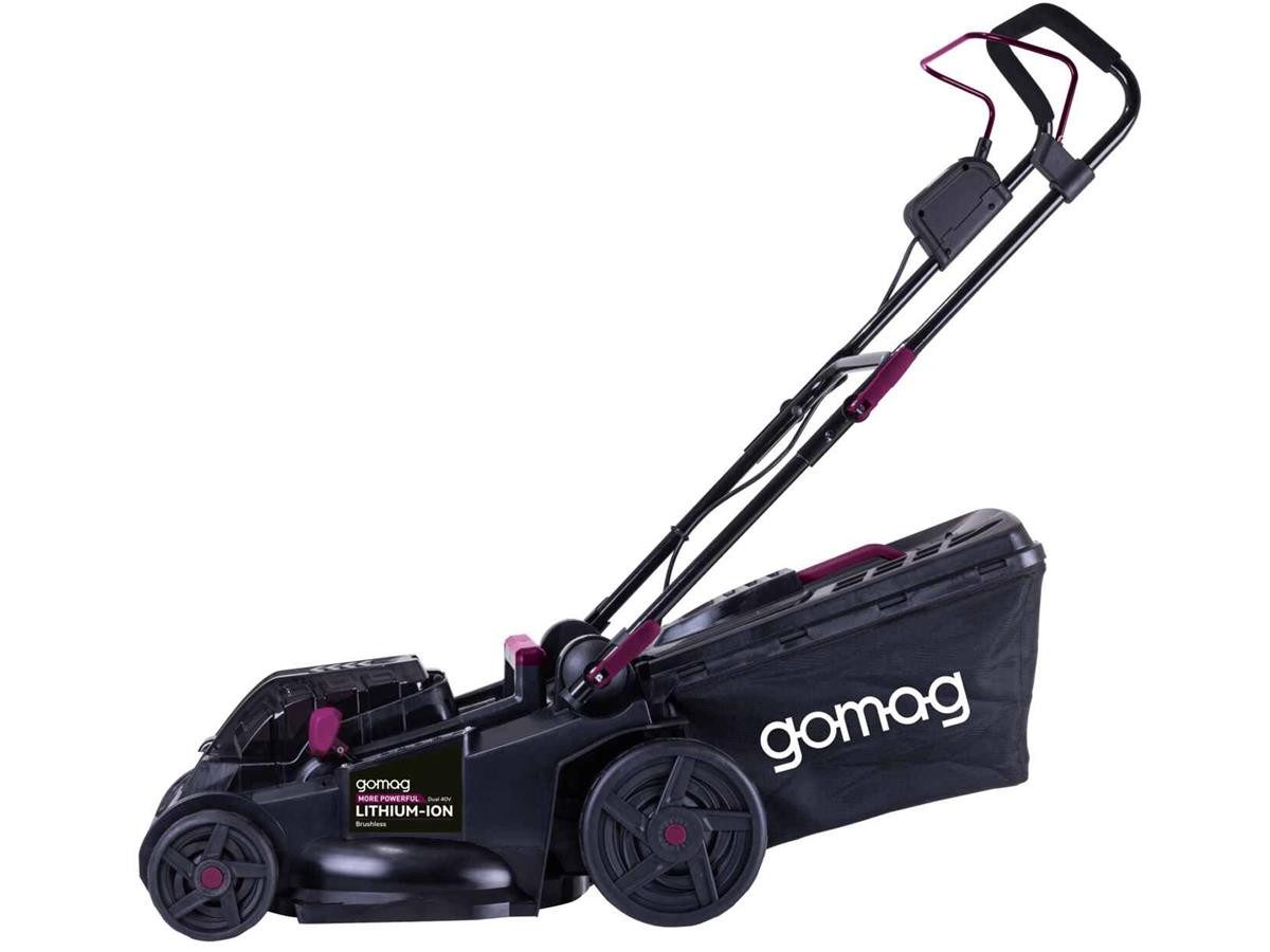 Gomag Akkurasenmäher GO-RSM380BL, 38 cm Schnittbreite, (Solo, Basisversion (ohne Akku und Netzteil), 38cm Schnittbreite