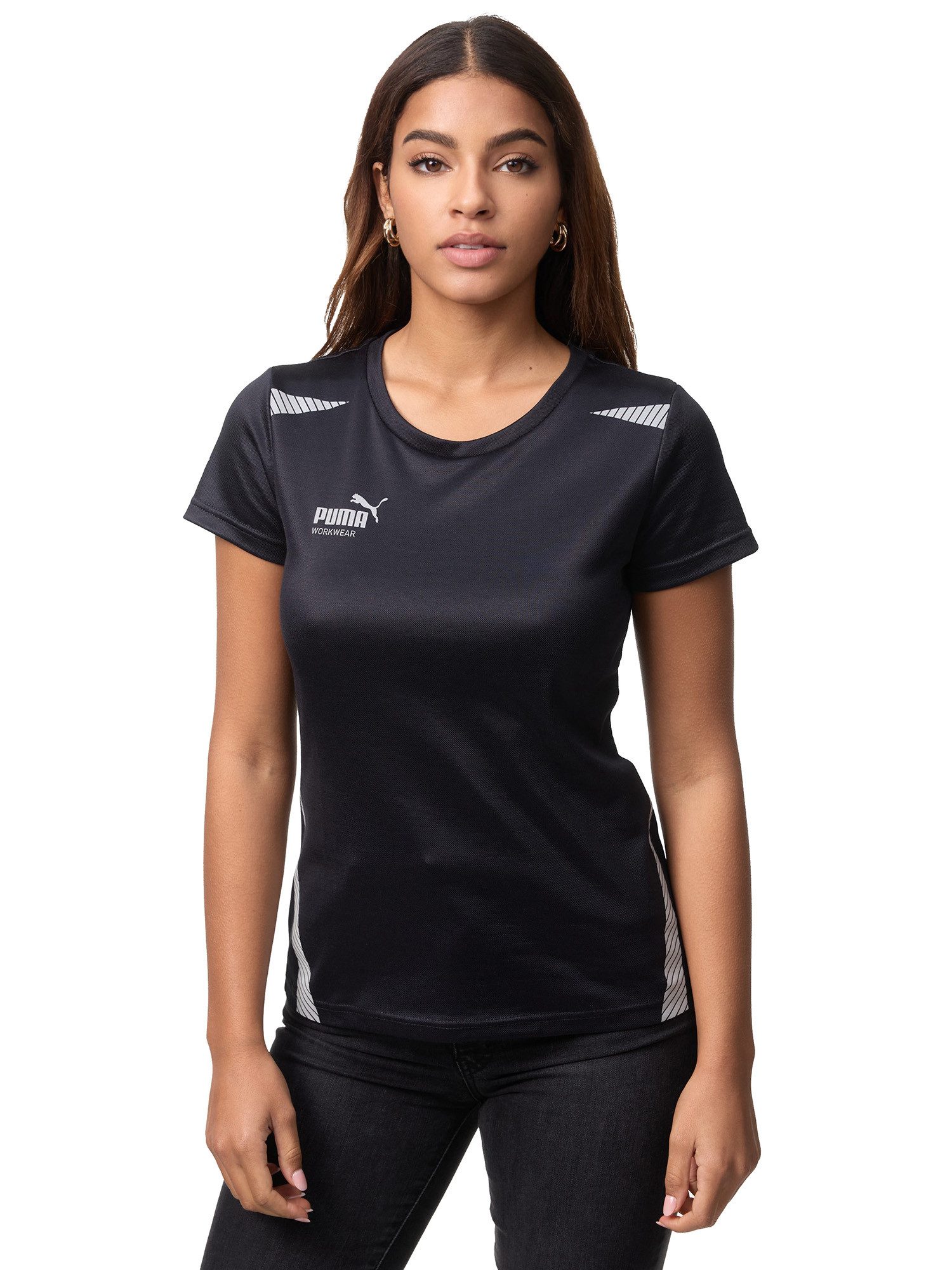 PUMA Workwear T-Shirt ESSENTIALS Bequemes Stretch Kurzarm Arbeitsshirt