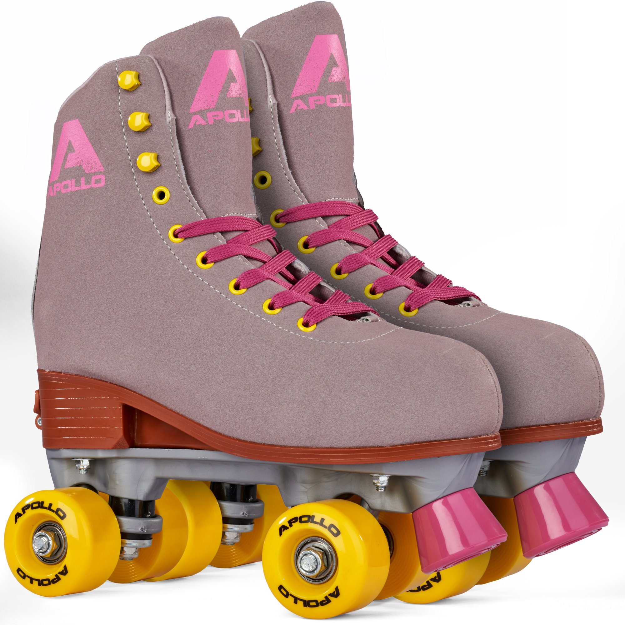 Apollo Rollschuhe Retro Discoroller, verstellbare Disco Roller Skates, größenverstellbar Rollerskates, Retro Design