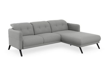 sit&more Ecksofa Scandia L-Form, Wahlweise mit Kopfteilverstellung und Armteilfunktion