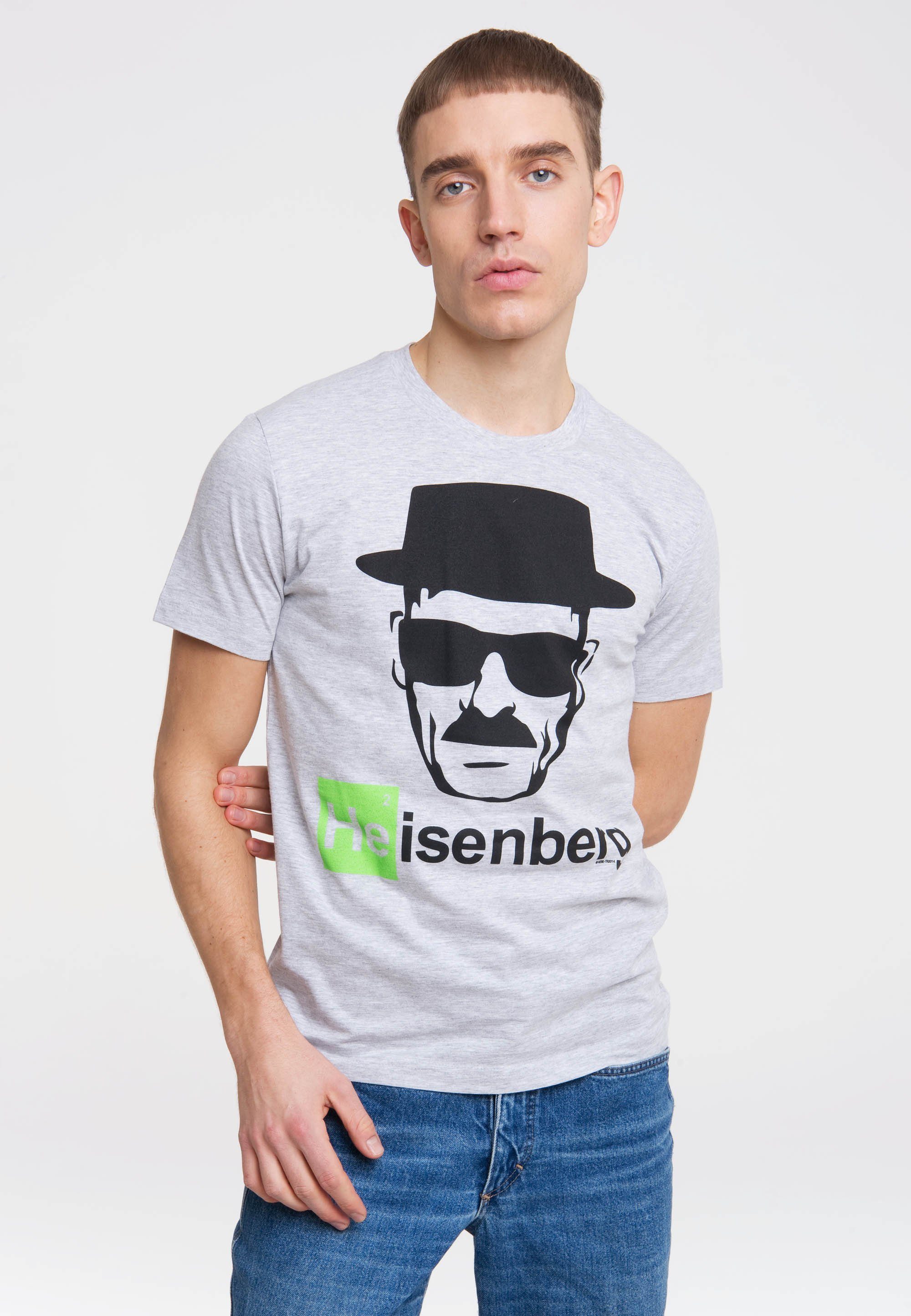 LOGOSHIRT T-Shirt Heisenberg mit Front-Print