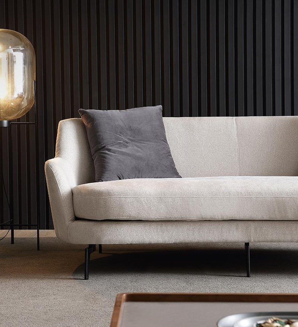 JVmoebel 4-Sitzer Beige 4-Sitzer Couch - Italienisches Polstersofa für Wohnzimmer, Made in Europa