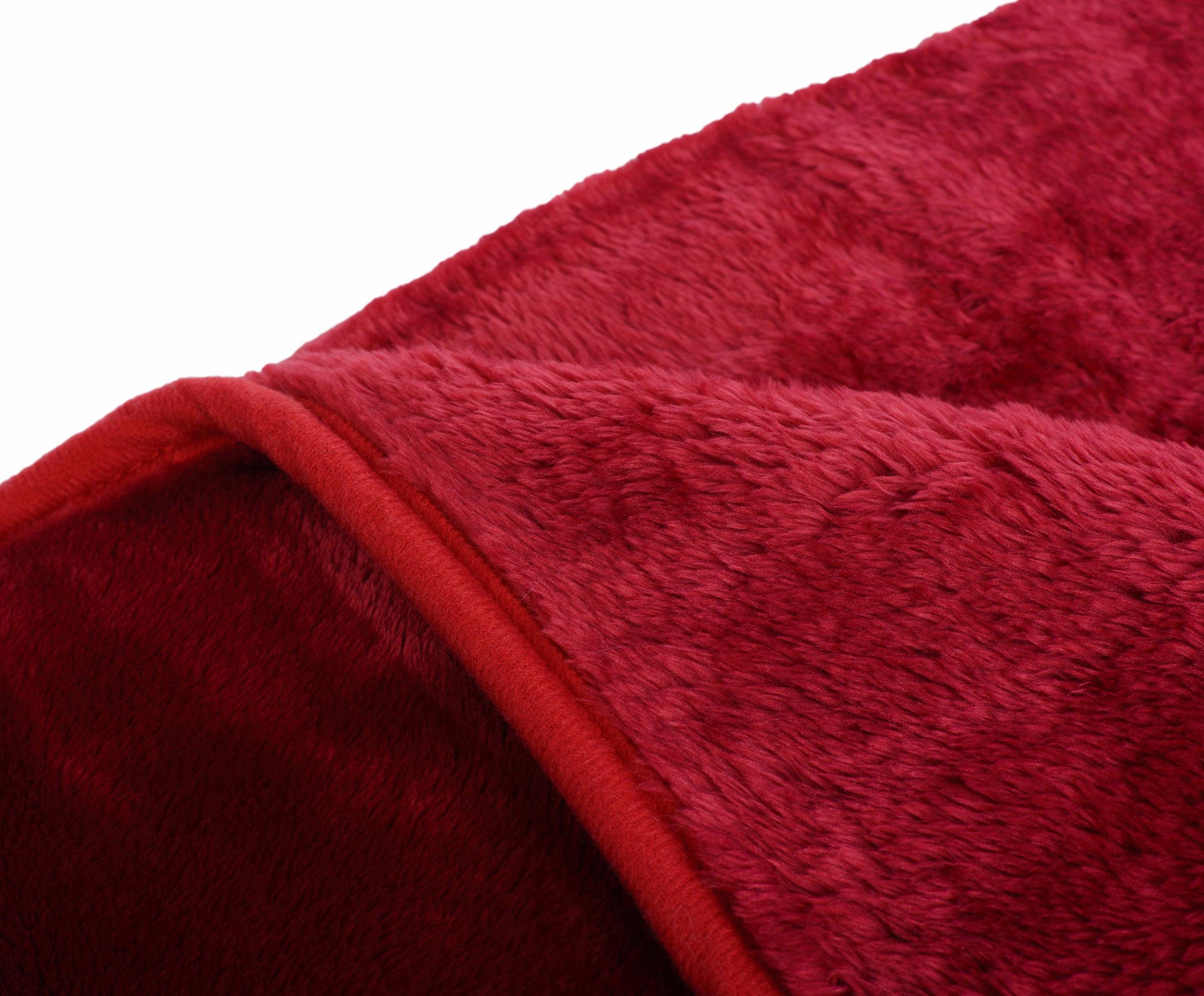 Wohndecke Premium Cashmere Feeling, Gözze, mit premium Cashmere Feeling, Kuscheldecke – Bild 3 von 4