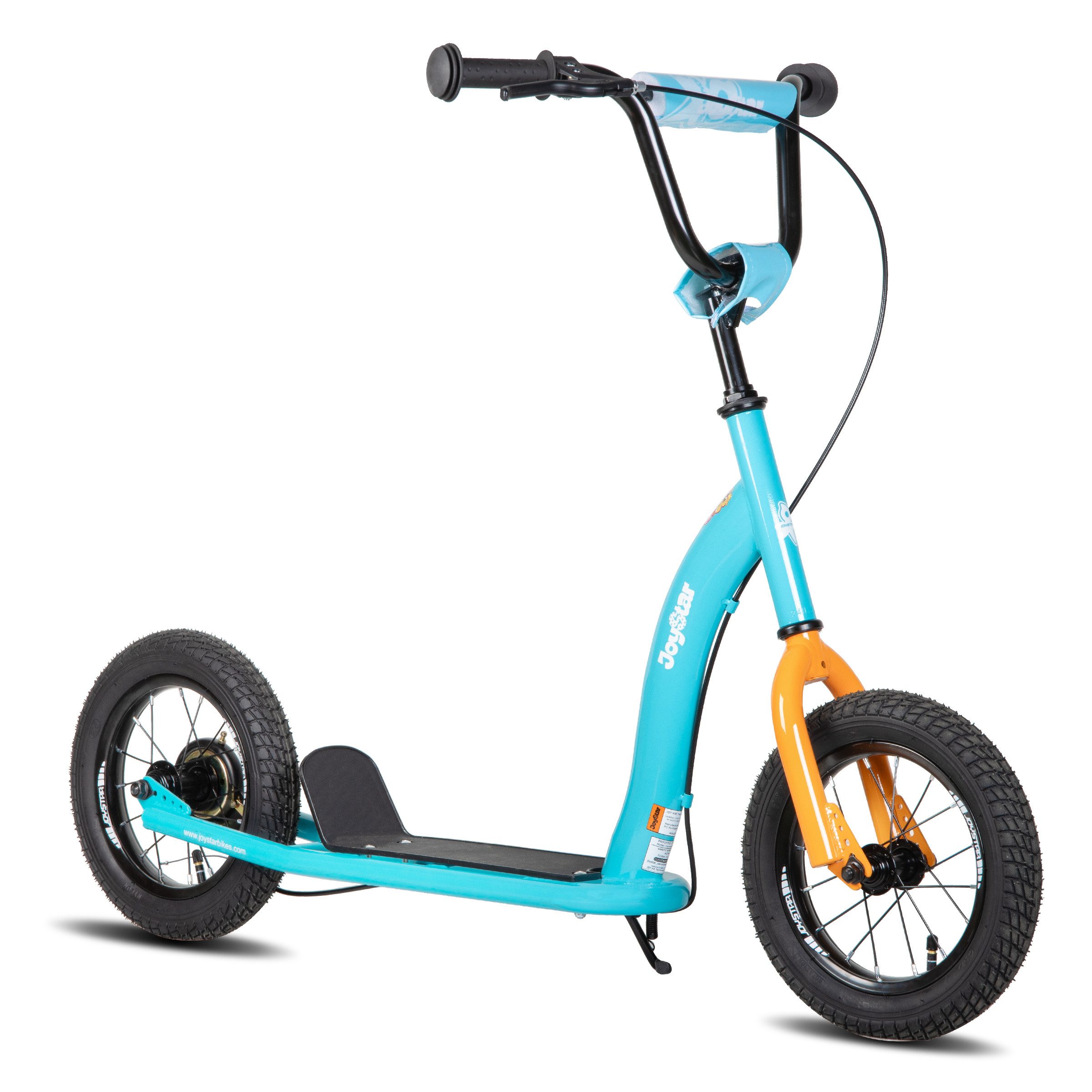 JOYSTAR Skateboard Vierfarbiger JOYSTAR Kinderscooter 12 Zoll für Outdoor-Spielspaß