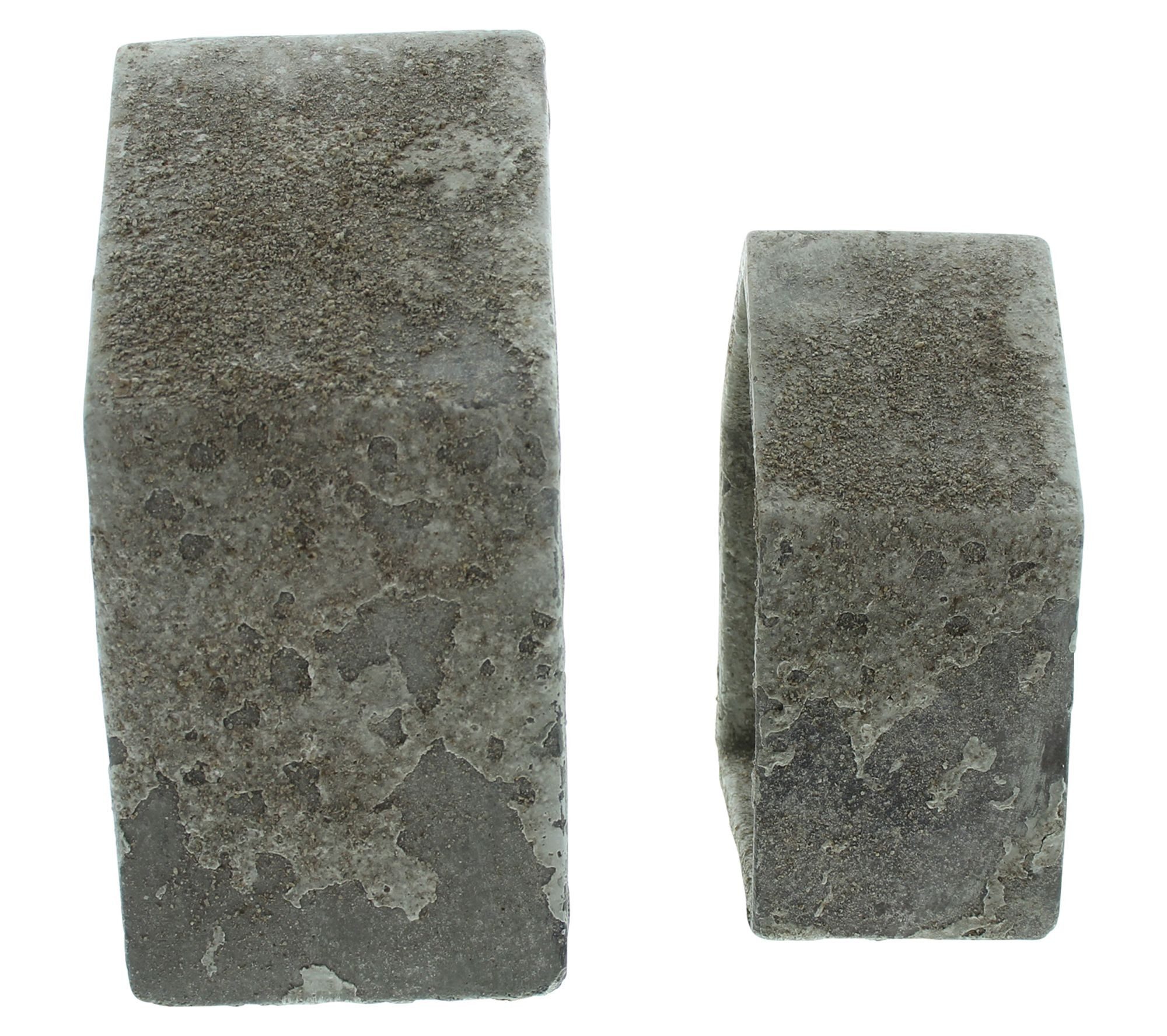 Frank Flechtwaren Dekofigur, Haus Beton-Style 2er Set