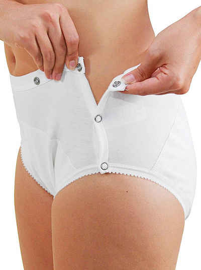 Inkontinenz-Slip mit seitlichem Druckknopfverschluss