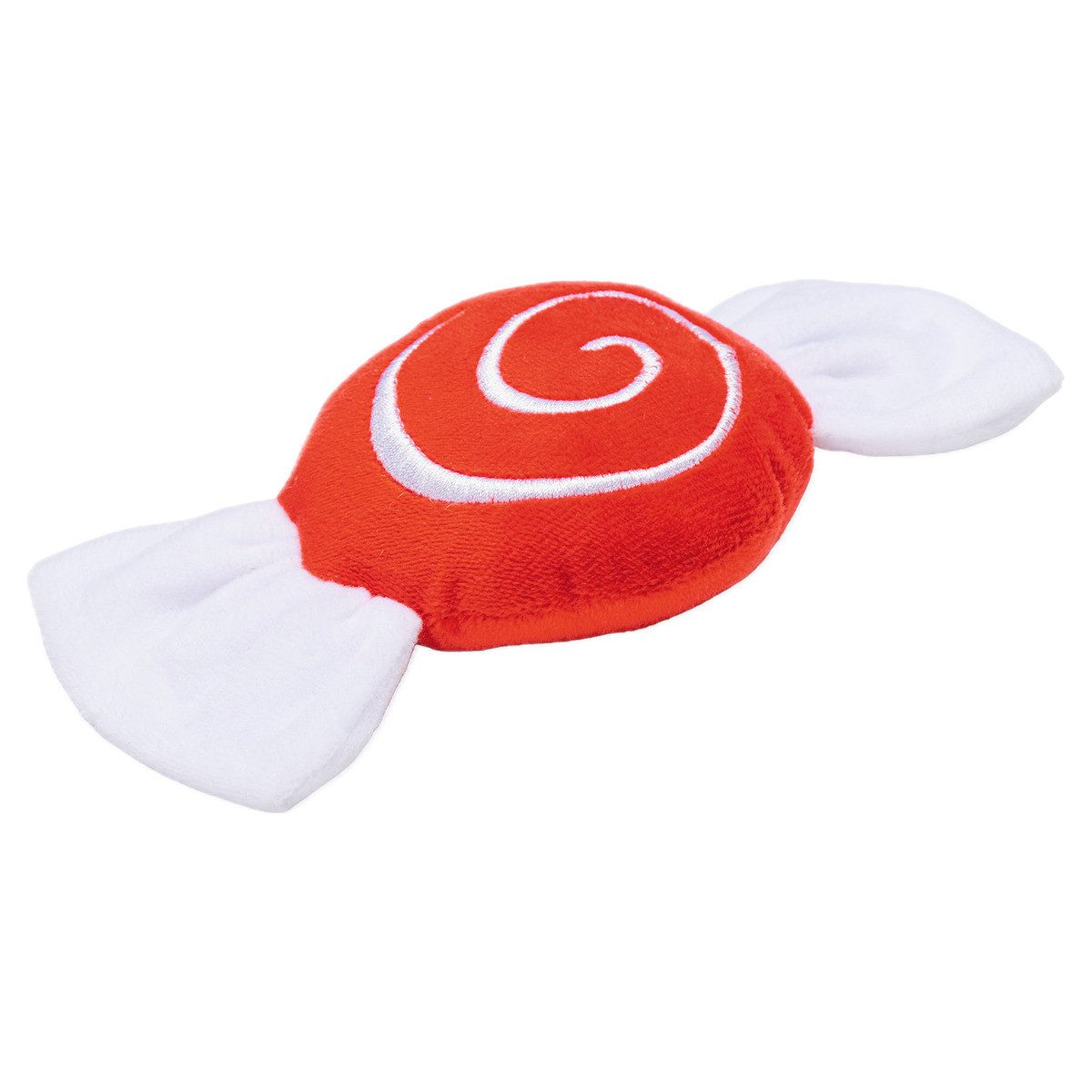 Beeztees Tierkuscheltier Hundespielzeug Weihnachtsbonbon rot/weiß aus Plüsc günstig online kaufen