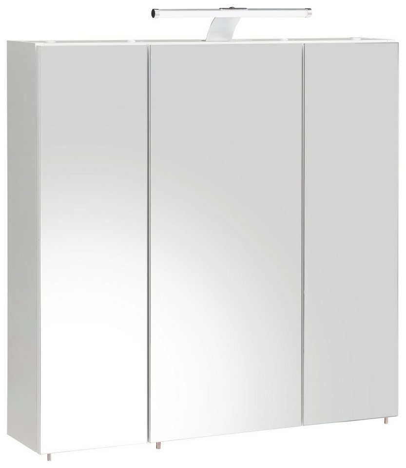 Schildmeyer Spiegelschrank Roma, Spiegelschrank, Made in Germany, B: 70 cm Solide Verarbeitung - Dieses Produkt ist in Deutschland gefertigt