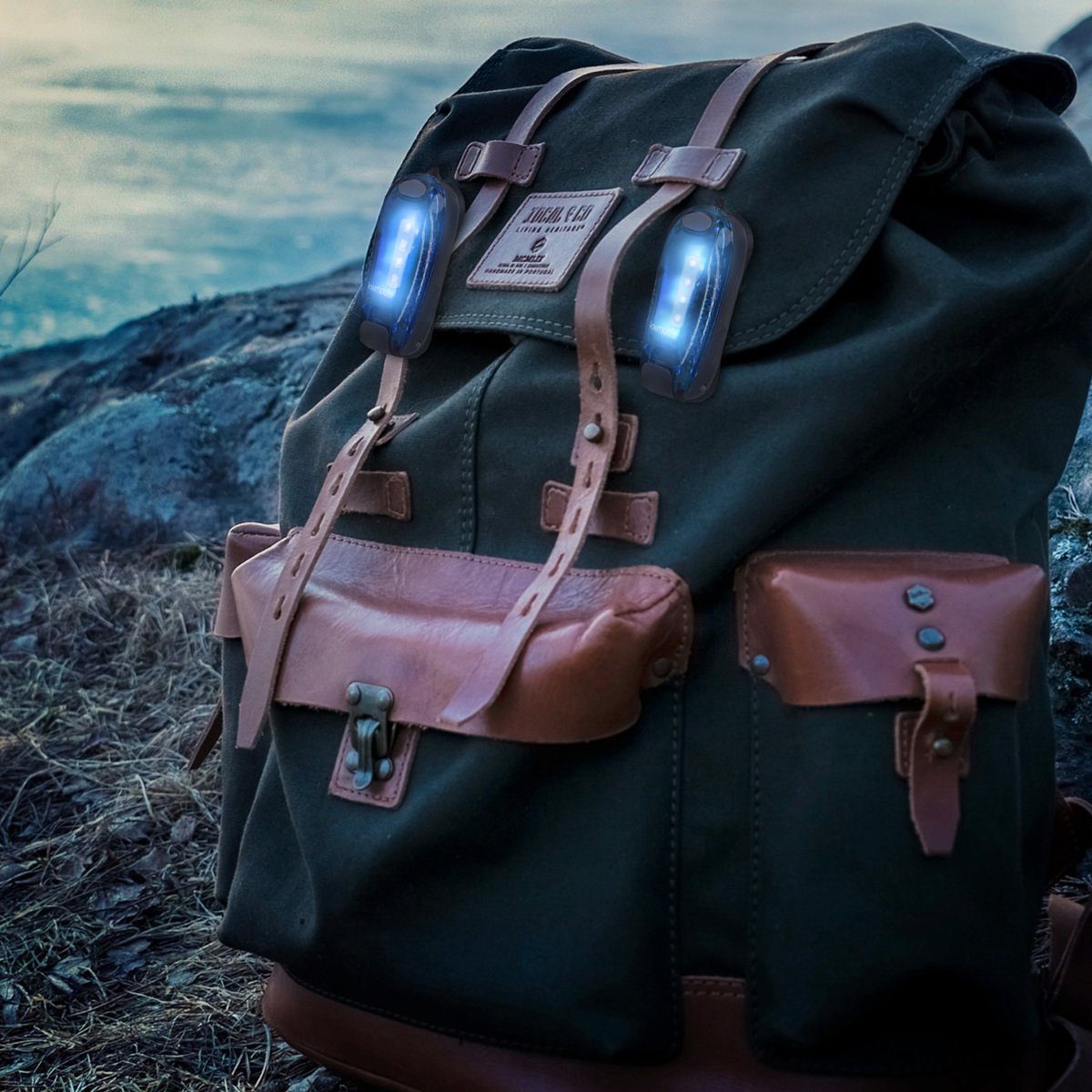 kwmobile LED Taschenlampe kwmobile 2er Set LED Sicherheitslicht - Joggen mi günstig online kaufen