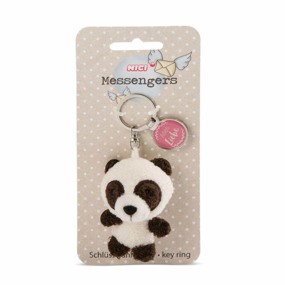 Schlüsselanhänger Alles Messenger Panda Liebe Nici