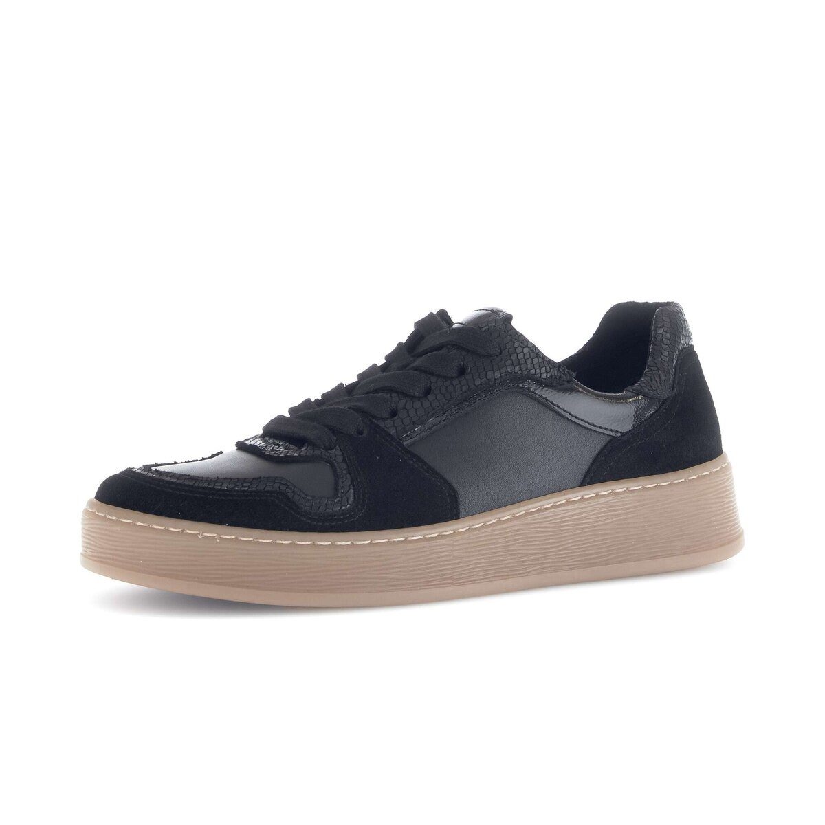 Gabor Sneaker low Materialmix Leder Sneaker günstig online kaufen