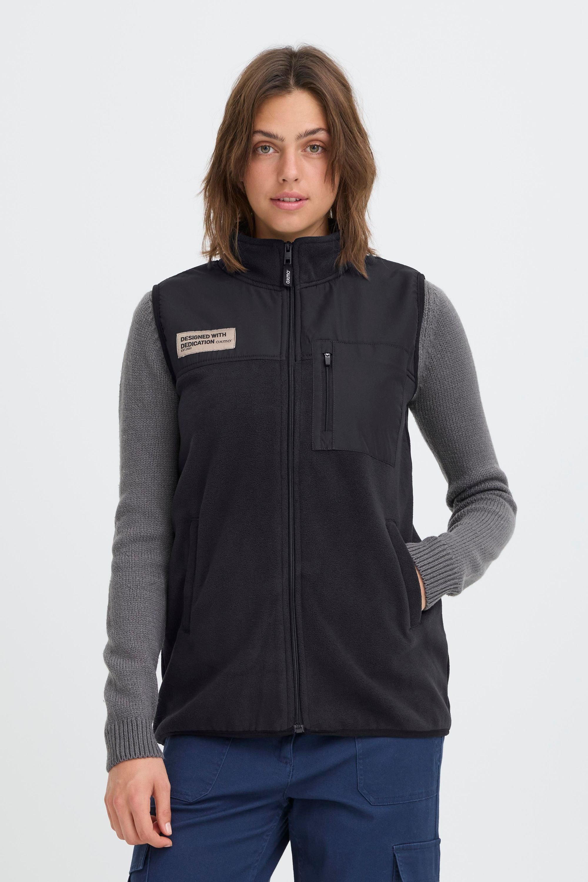 OXMO Fleeceweste OXNETE FLEECE VEST Modische günstig online kaufen
