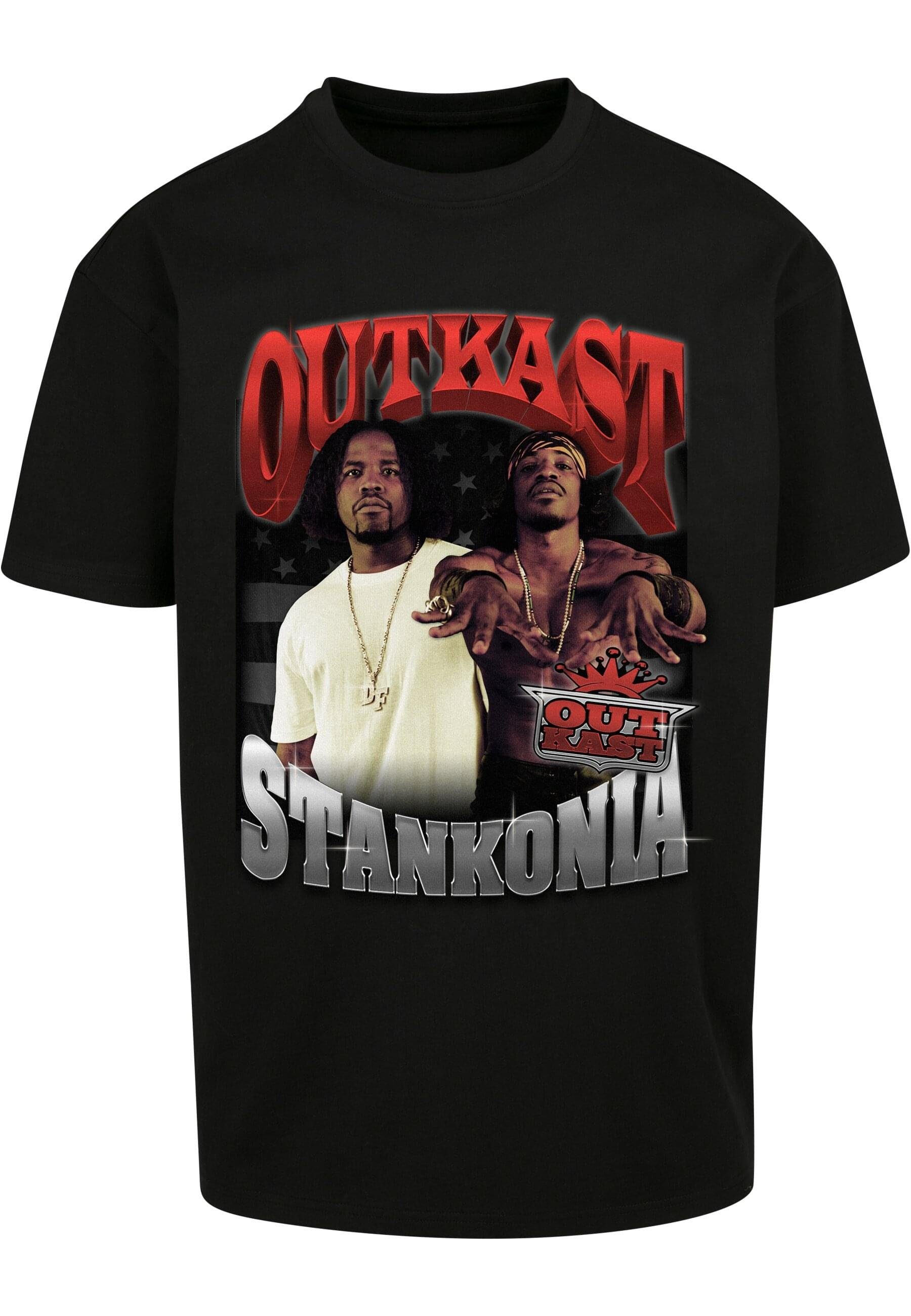 Mister Stankonia black T-Shirt Oversize (1-tlg) Upscale Herren Outkast Tee Tee by