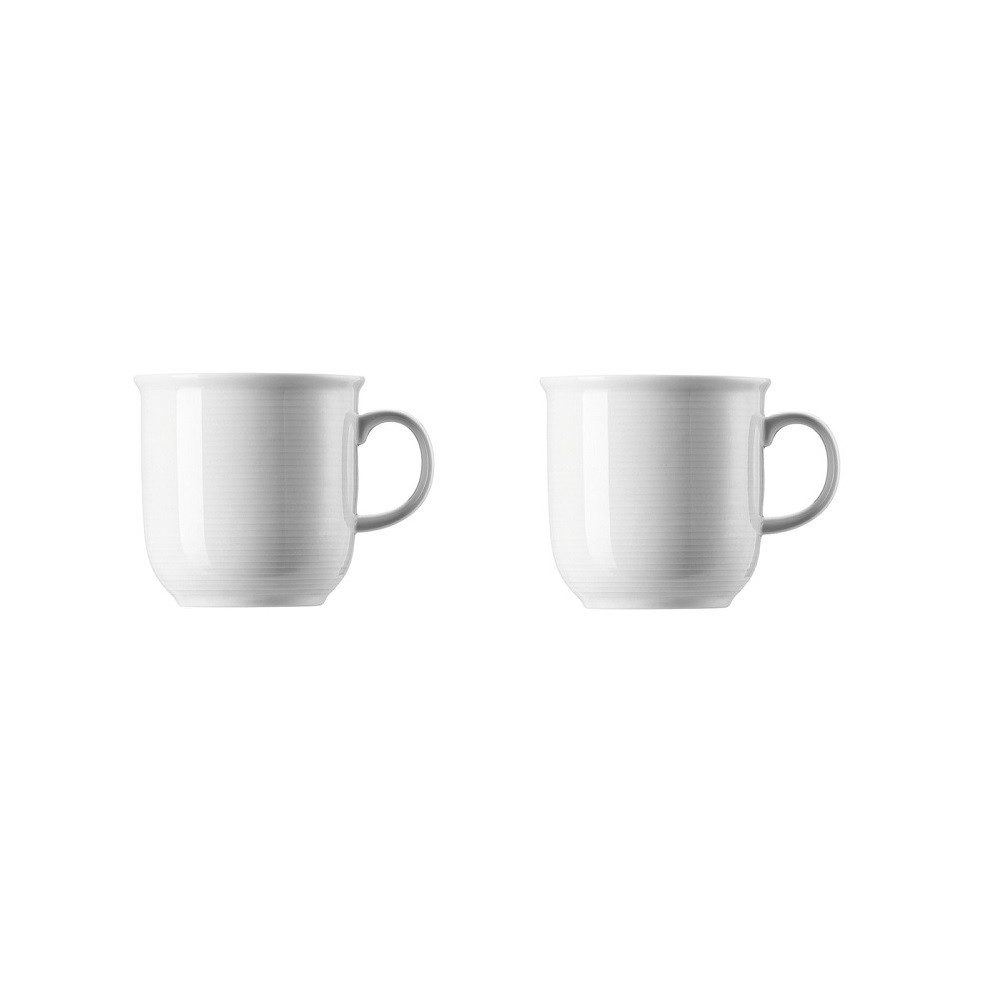 Becher Thomas Trend Weiss Becher mit Henkel groß 0,36 l 2er Set