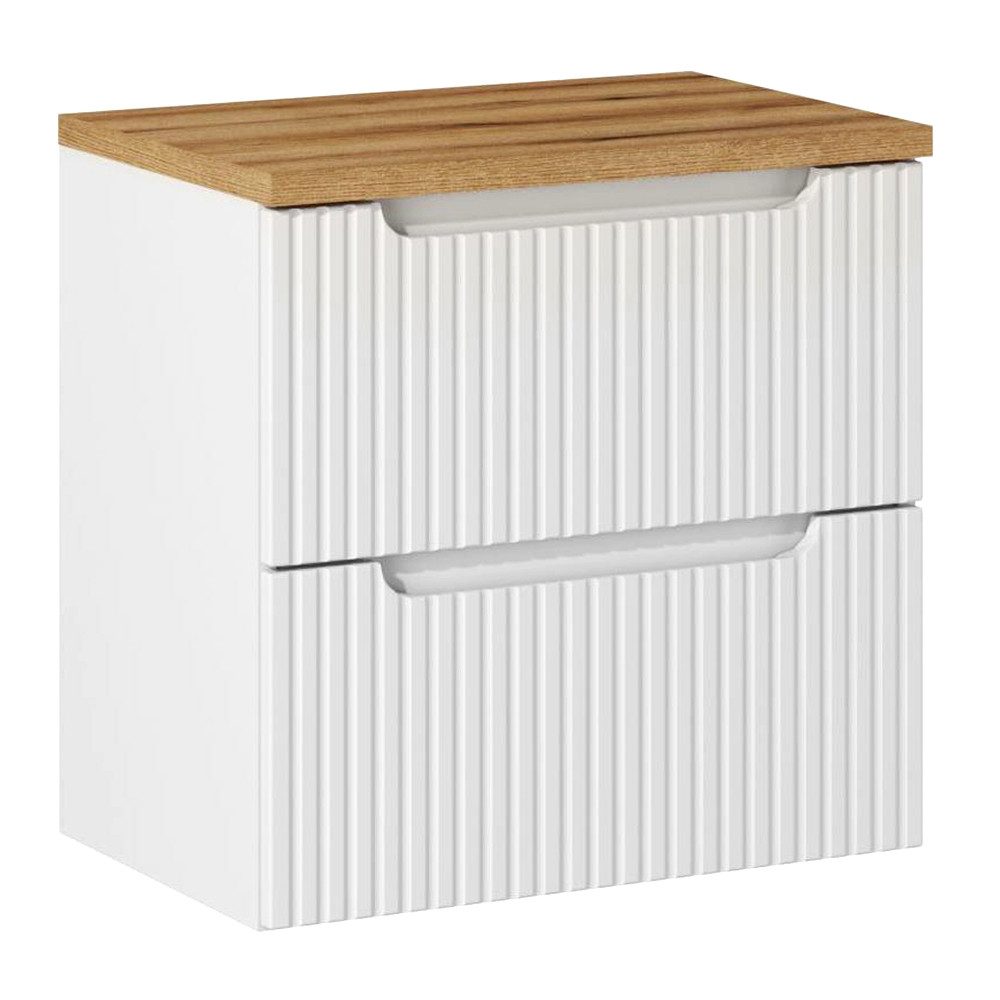 Lomadox Waschbeckenschrank NEWPORT-56-WHITE Waschtischunterschrank, 60cm br günstig online kaufen