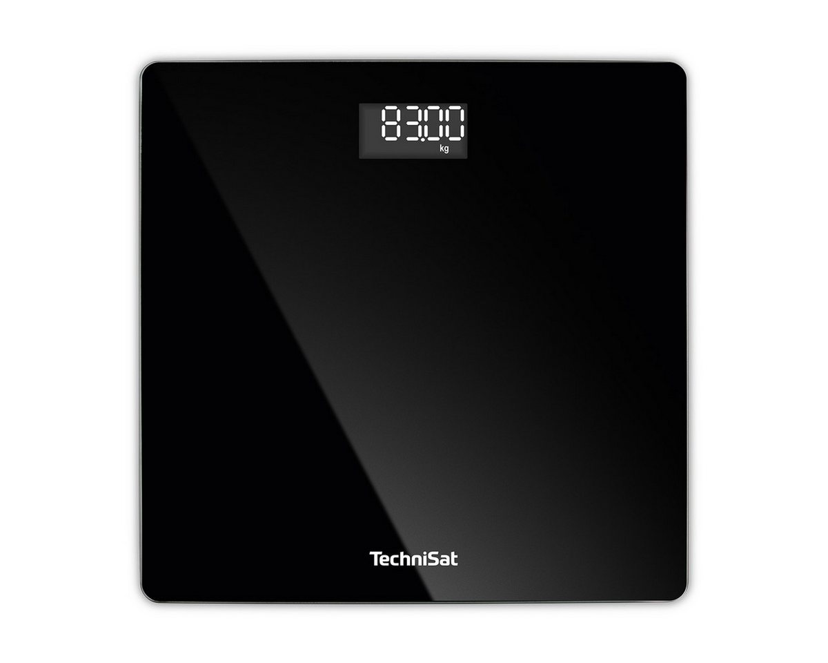 TechniSat Personenwaage VIOLA PW 30, bis 180 kg, LED-Display, Automatische Einschaltung und Abschaltung