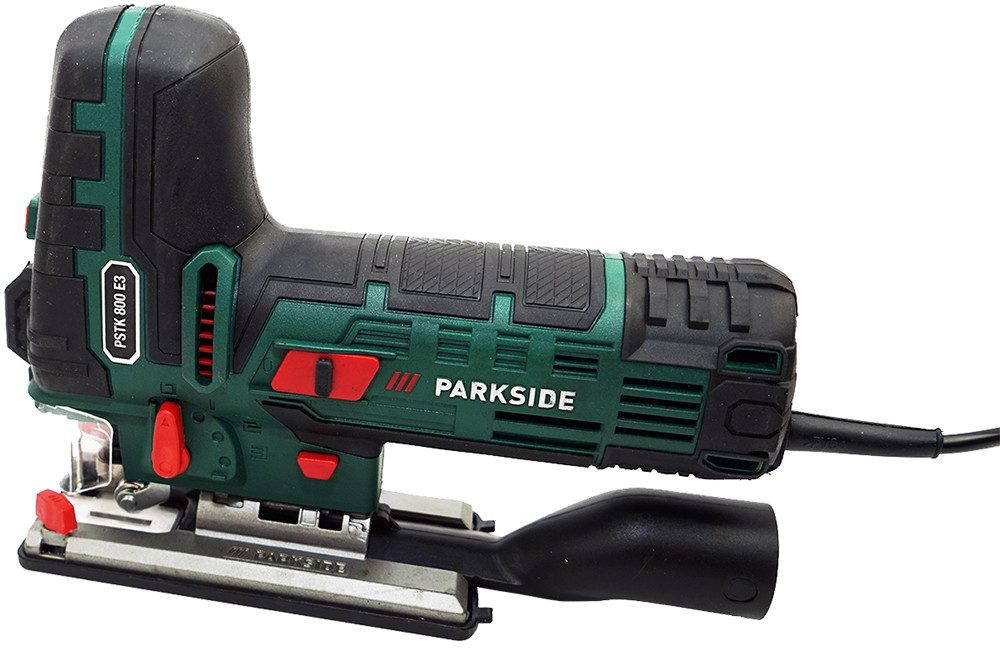 Parkside Pendelhubstichsäge Elektro Stichsäge PSTK 800 im Transportkoffer - 800 Watt