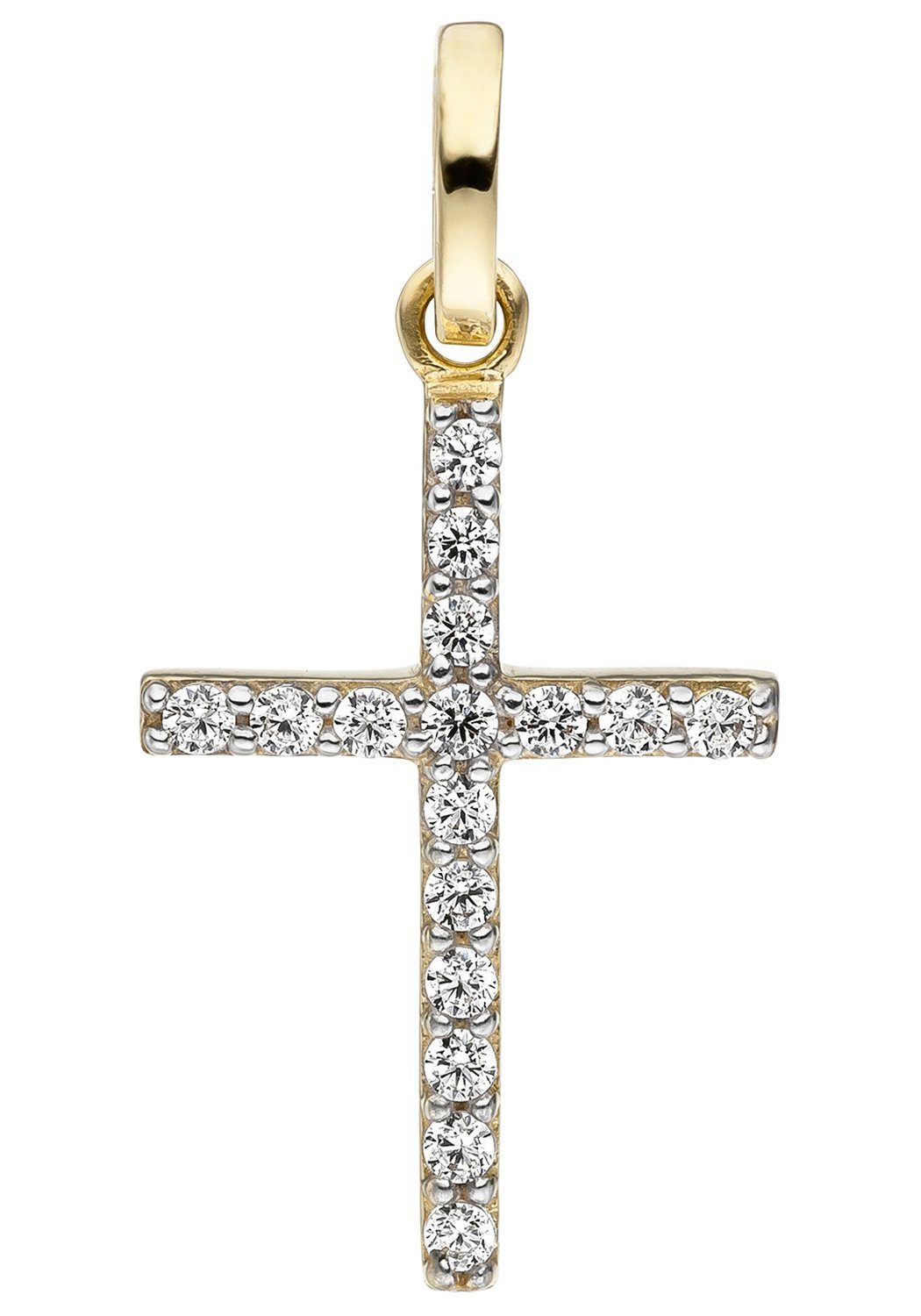 JOBO Kreuzanhänger Anhänger Kreuz, 375...