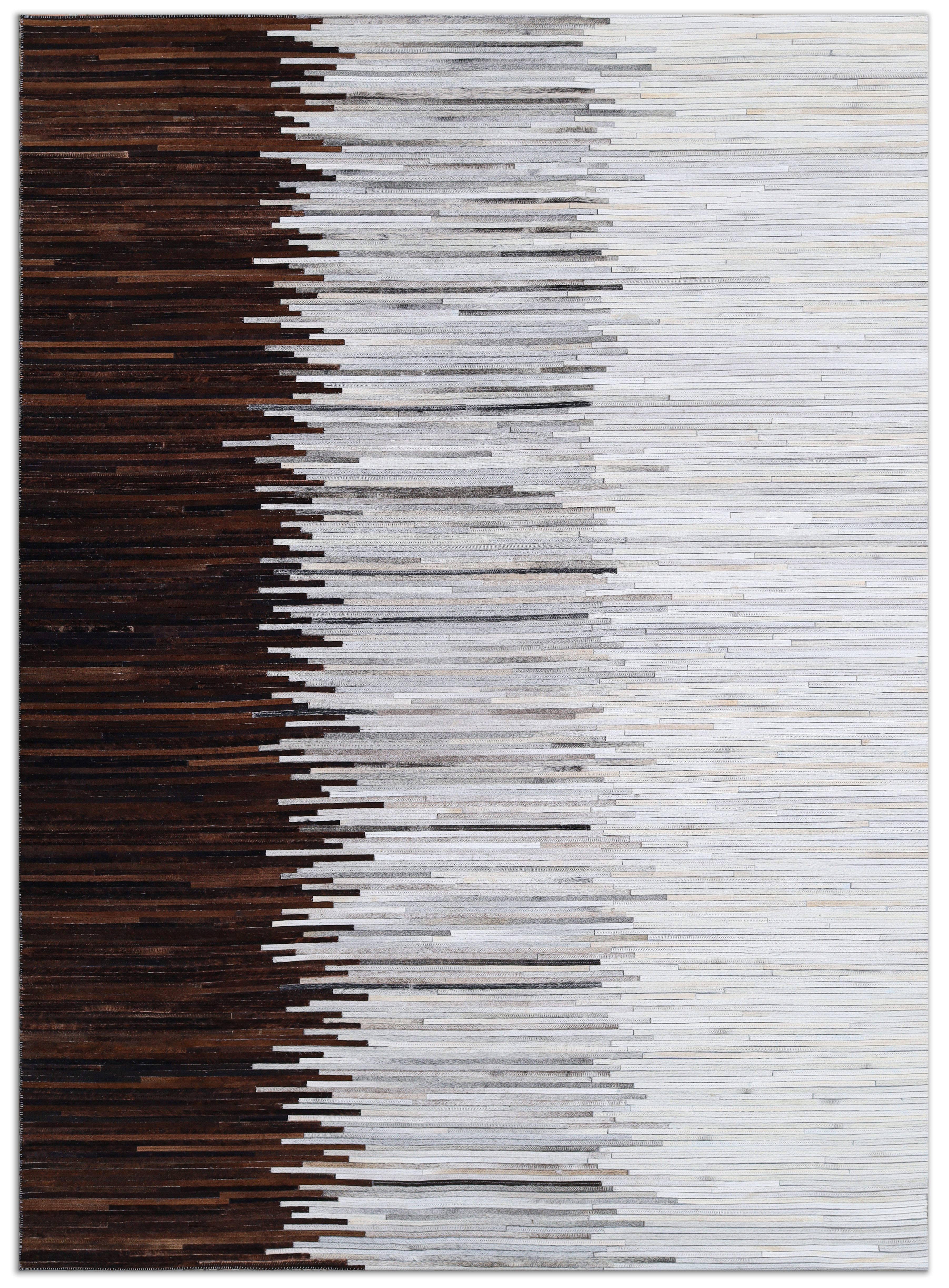 Myflair Möbel & Accessoires Fellteppich Urban Hide, echtes Rinderfell, rechteckig, Höhe: 10 mm, handgenäht, Naturprodukt, natürliche Struktur & Premium-Look